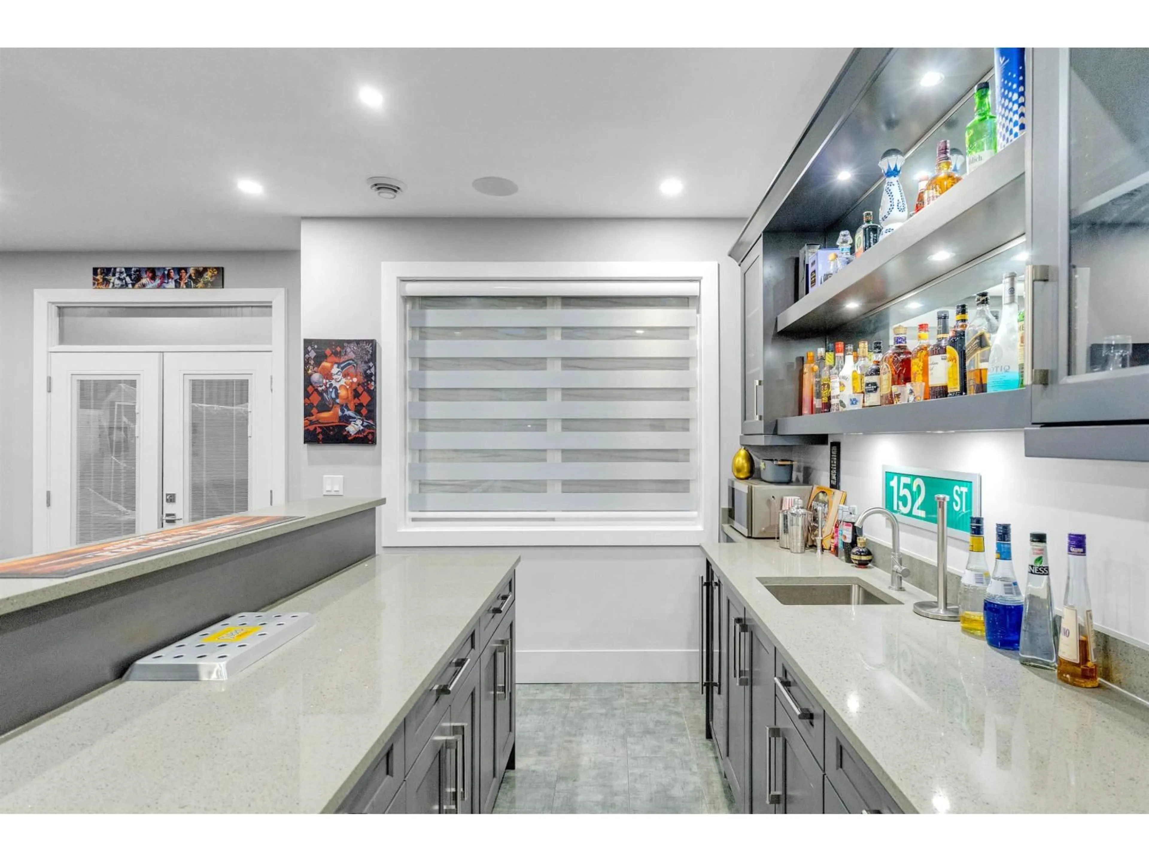 Contemporary kitchen, ceramic/tile floor for 5804 152 STREET, Surrey British Columbia V3S3K2