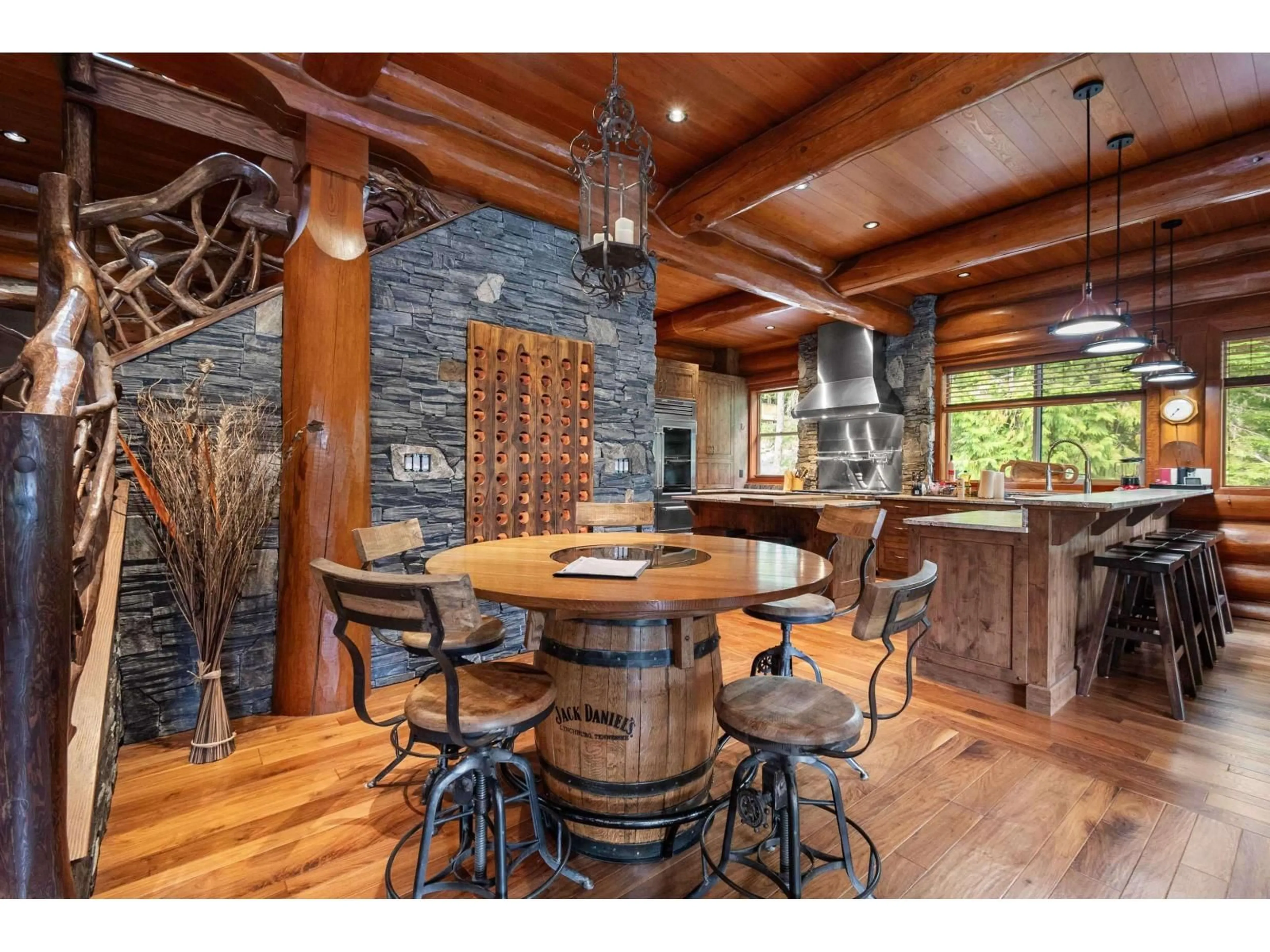 Rustic kitchen, unknown for 14710 PARKVIEW AVENUE, Sunshine Valley British Columbia V0X1L5
