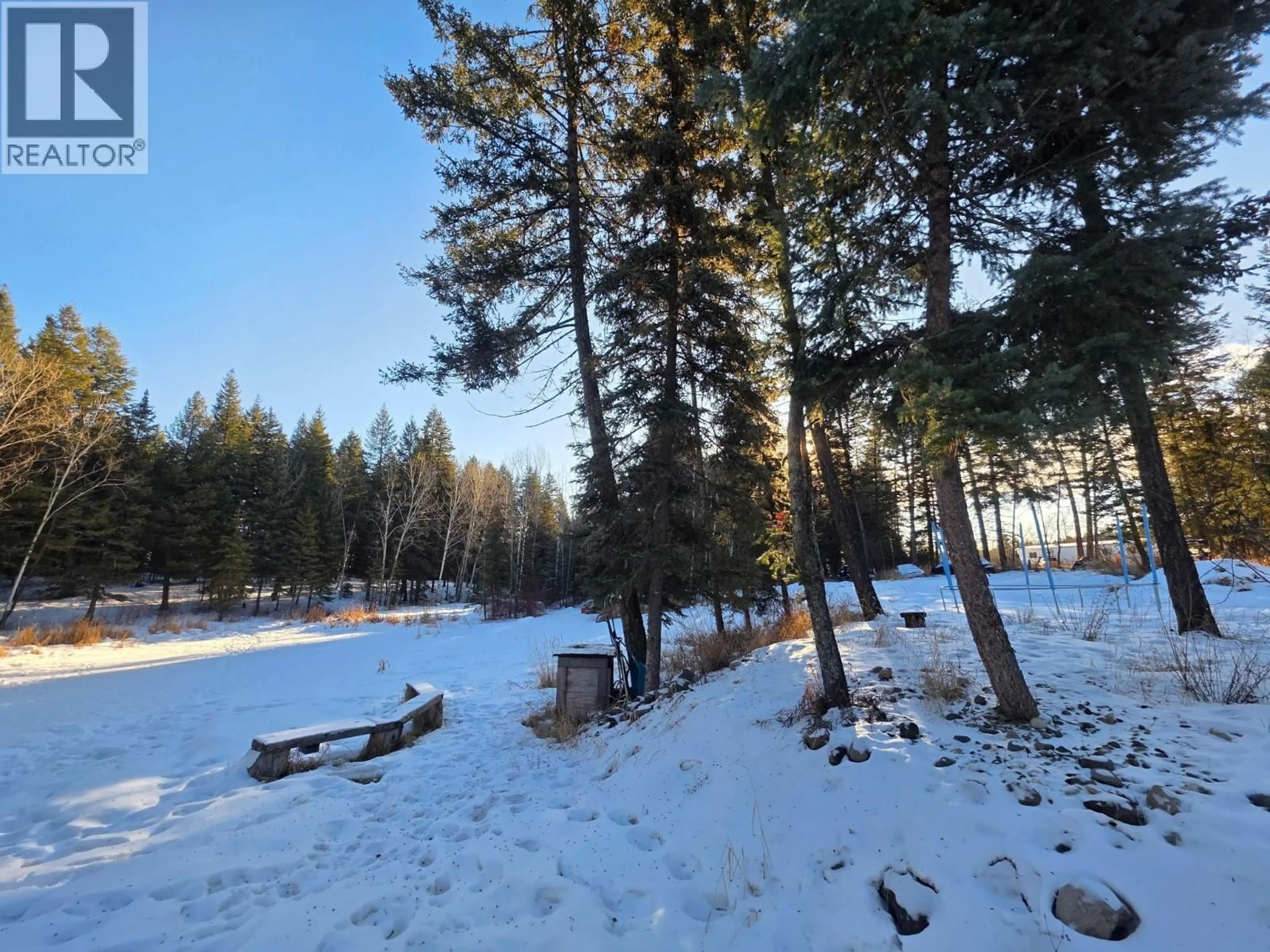 A pic from outside/outdoor area/front of a property/back of a property/a pic from drone, forest/trees view for 542 KEMP ROAD, Williams Lake British Columbia V2G5B4