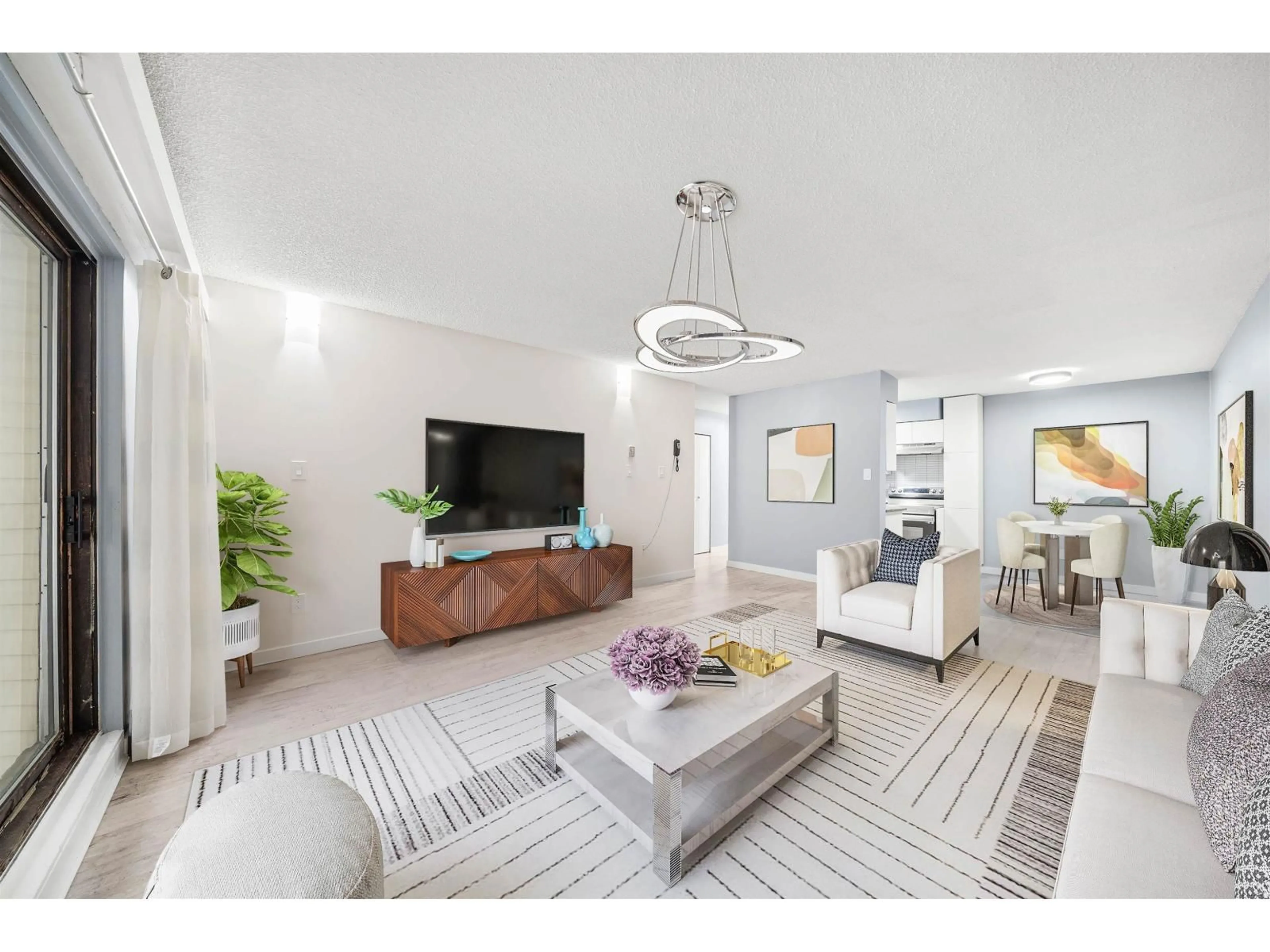 Living room with furniture, unknown for 110 - 15238 100 AVENUE, Surrey British Columbia V3R7T9