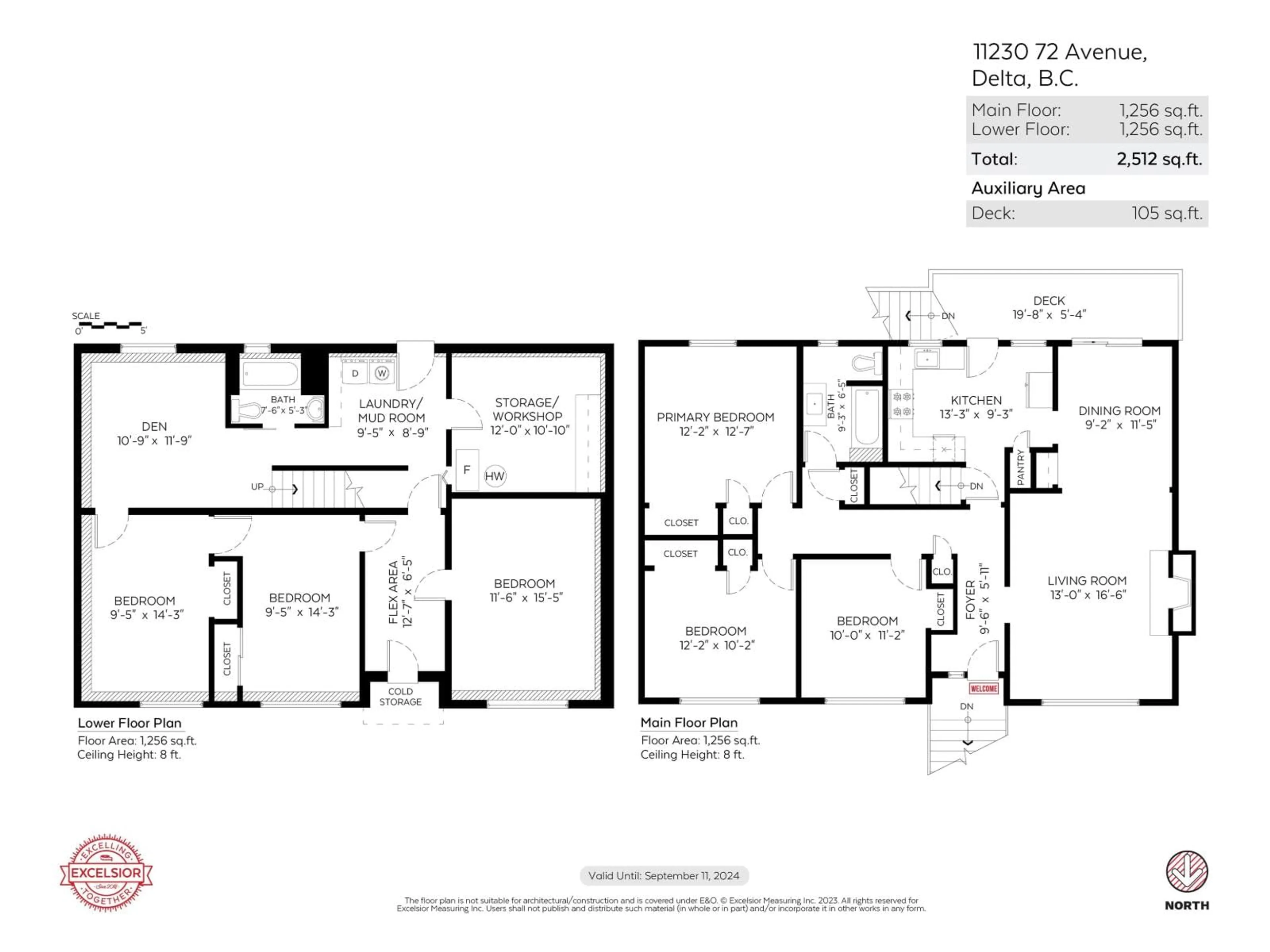 Floor plan for 11230 72 AVENUE, Delta British Columbia V4E1Y5