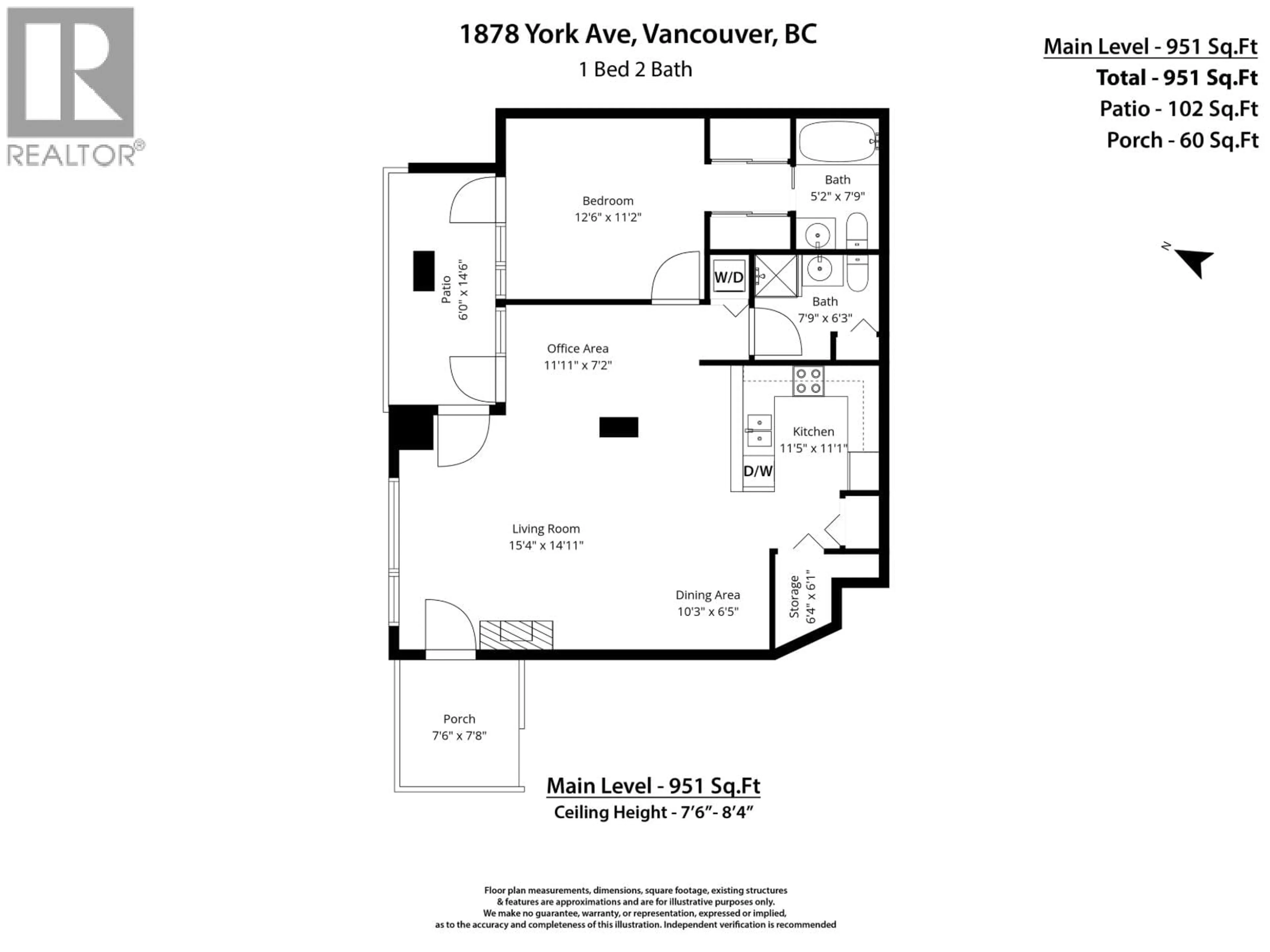 Floor plan for 1878 YORK AVENUE, Vancouver British Columbia V6J5A7