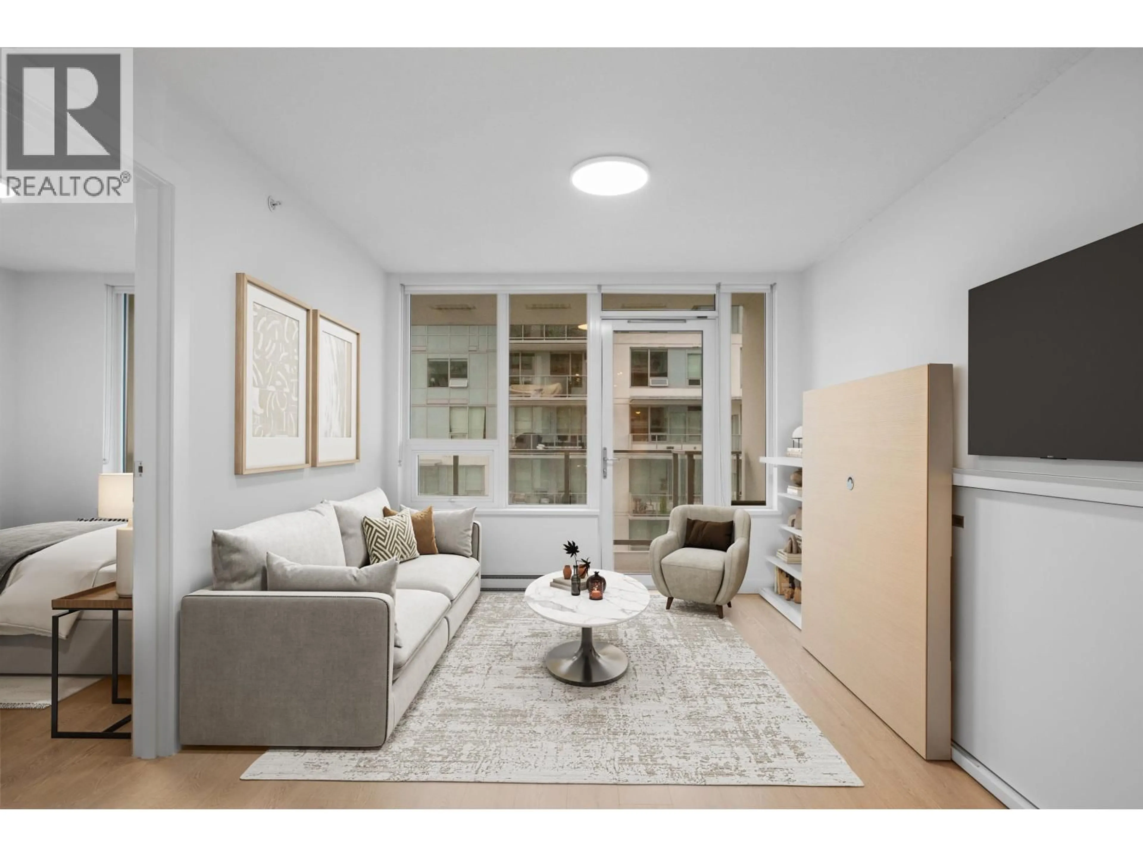 Living room with furniture, unknown for 2607 - 908 QUAYSIDE DRIVE, New Westminster British Columbia V3M0L4