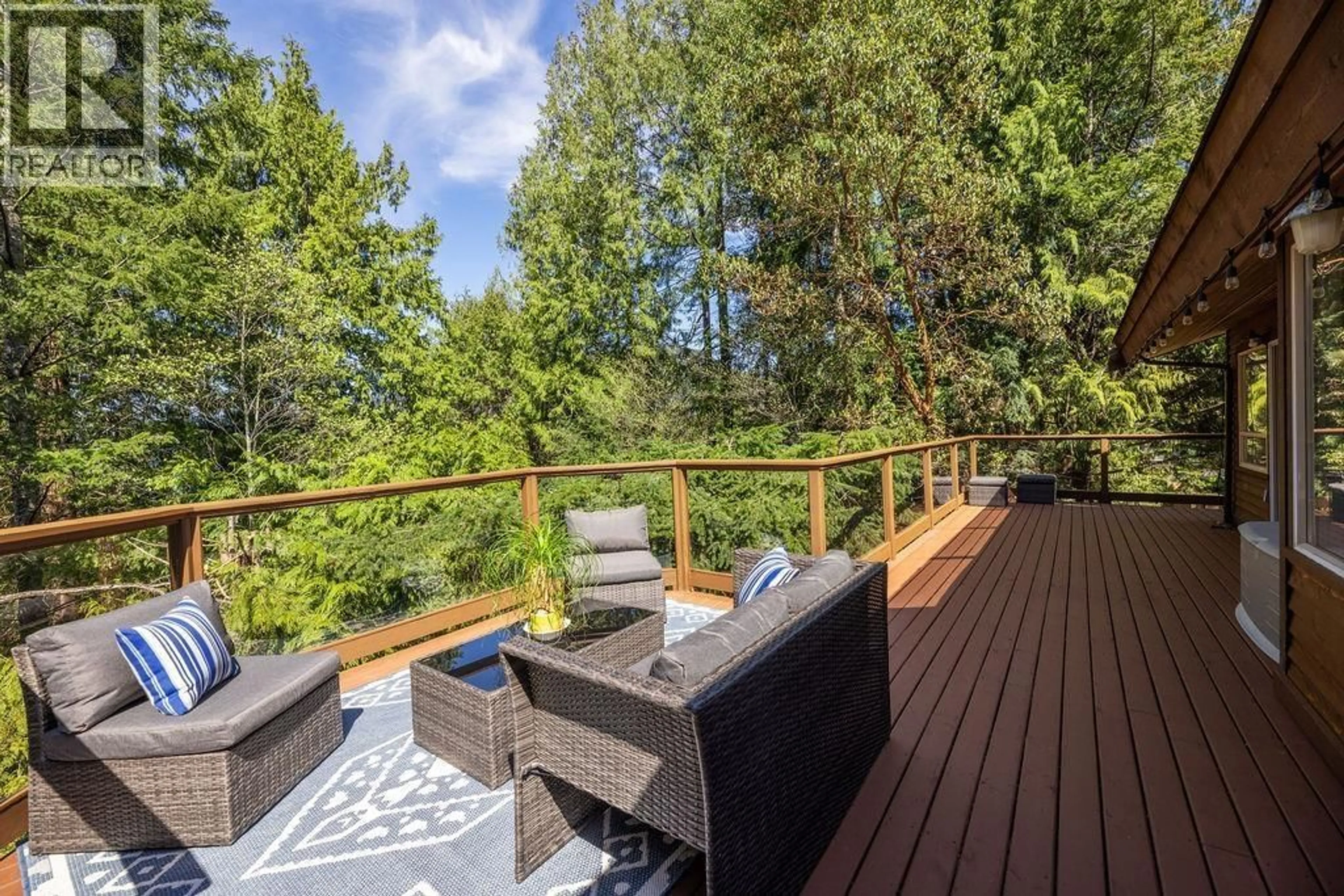 Patio, forest/trees view for 5864 SKOOKUMCHUK ROAD, Sechelt British Columbia V0N3A4