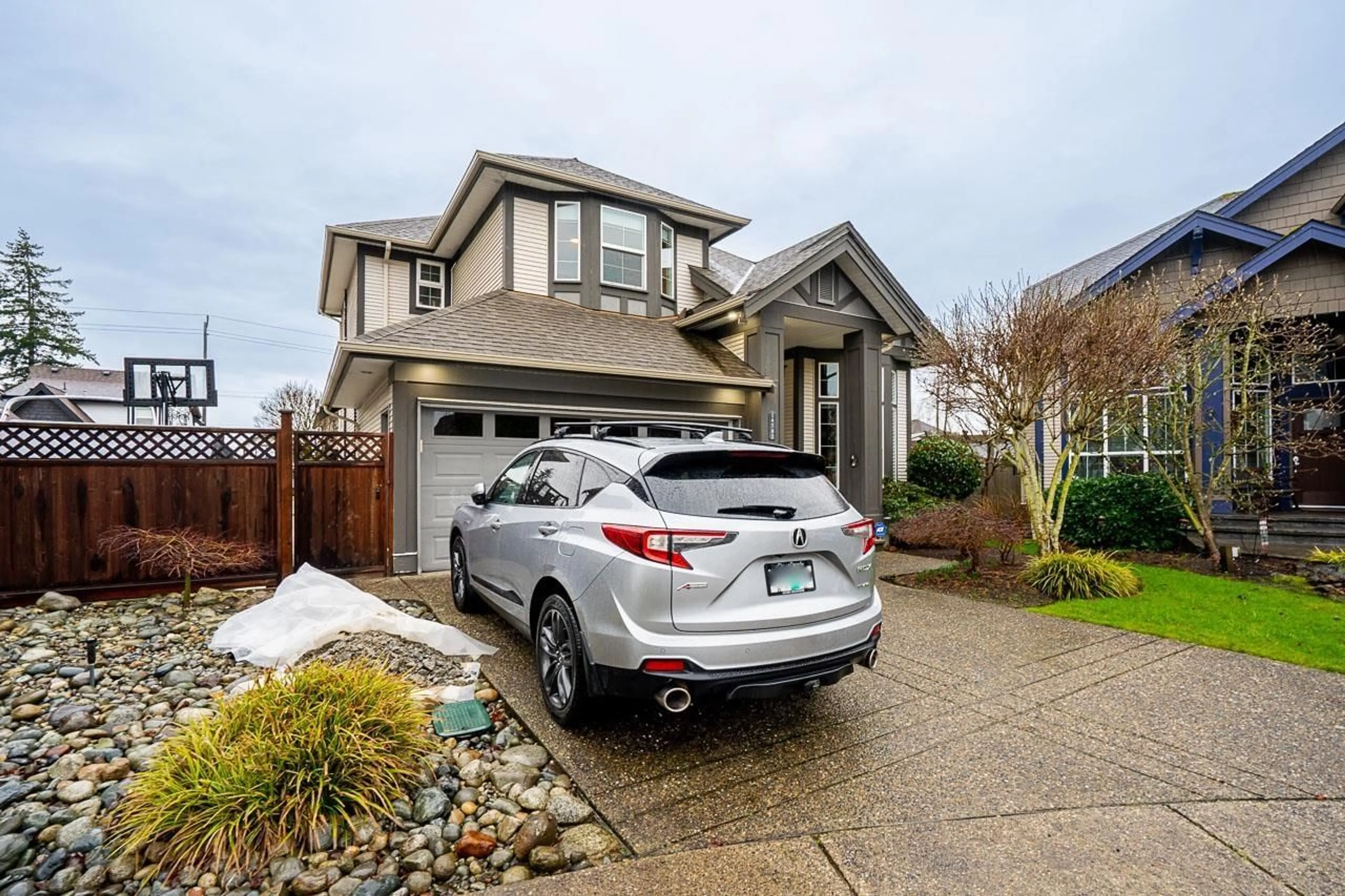 Home with vinyl exterior material, street for 14782 59 AVENUE, Surrey British Columbia V3S0V7