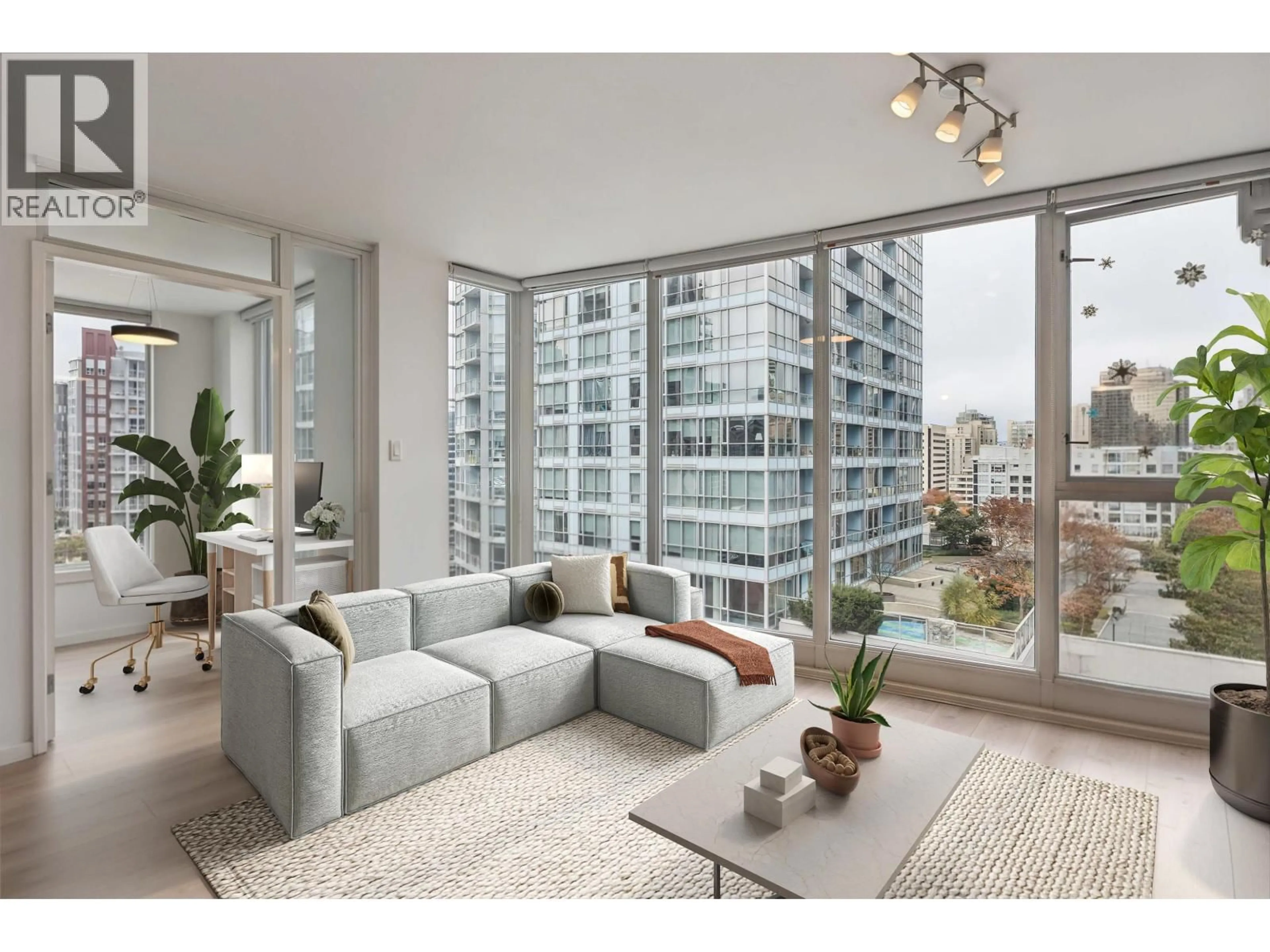 Living room with furniture, unknown for 1101 - 822 SEYMOUR STREET, Vancouver British Columbia V6B1L7