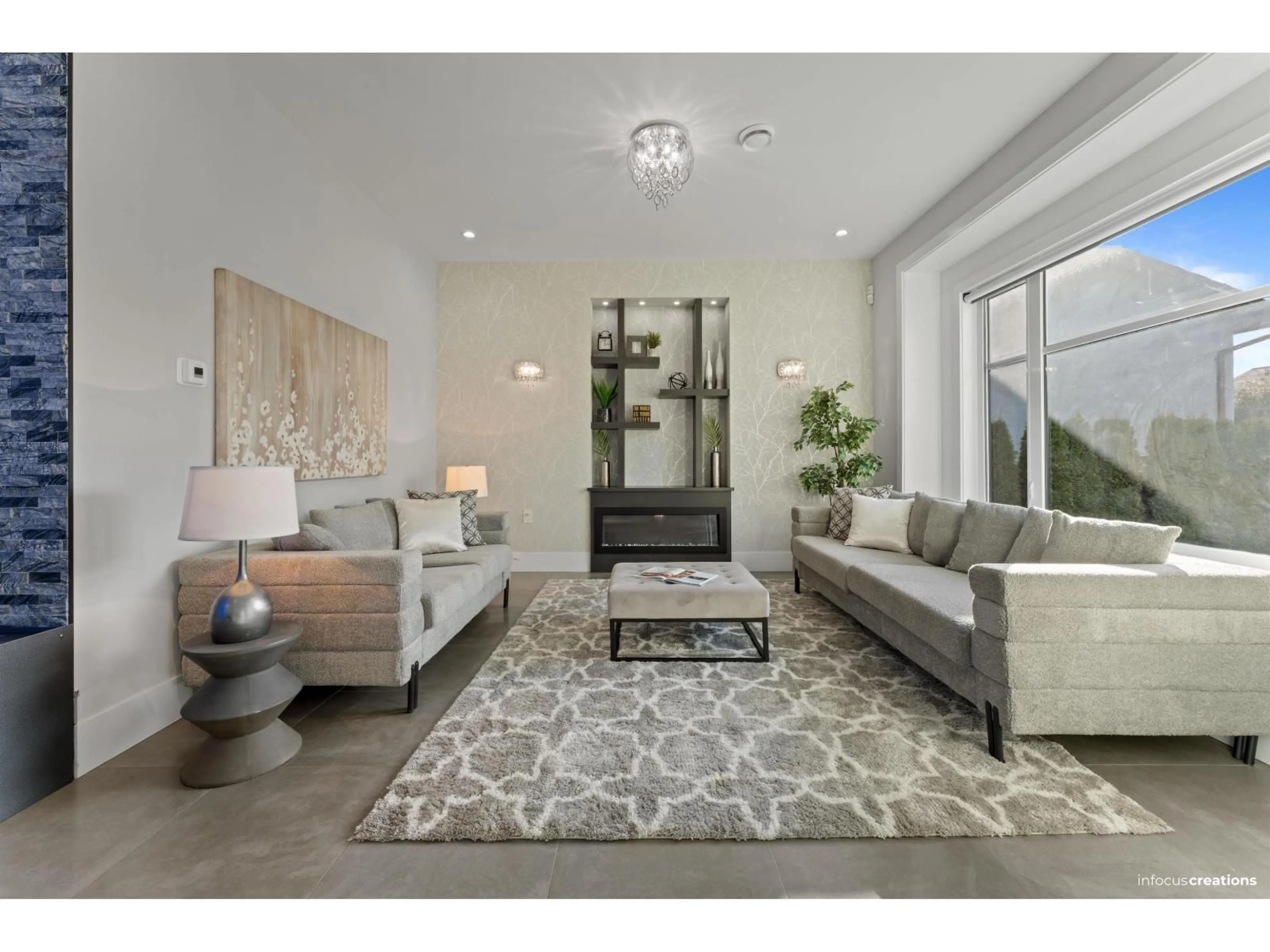 Living room with furniture, unknown for 1444 160 STREET, Surrey British Columbia V4A4W9