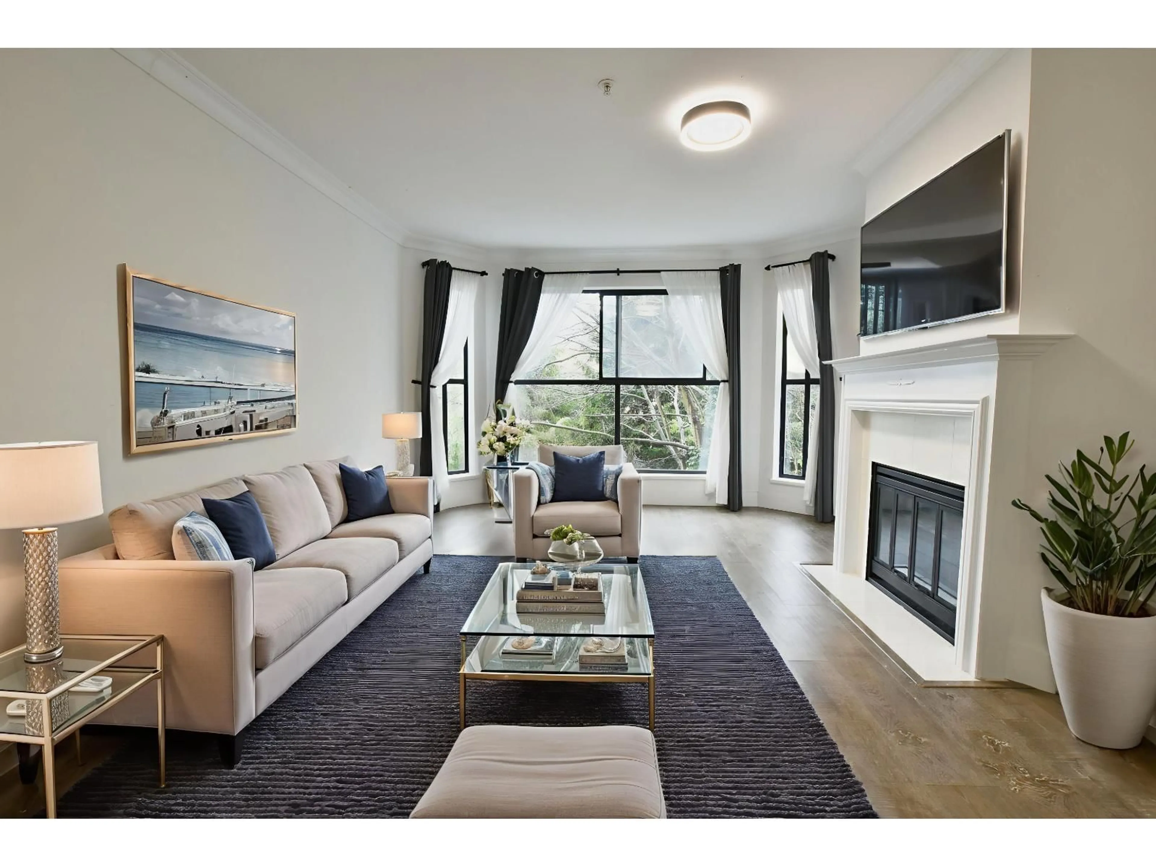 Living room with furniture, unknown for 213 - 7161 121 STREET, Surrey British Columbia V3W1G8