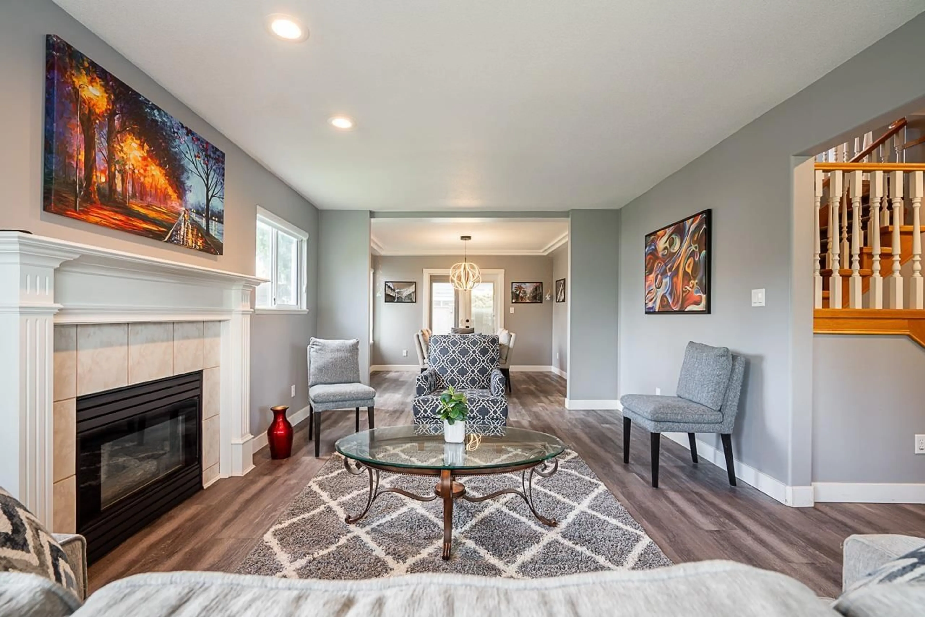 Living room with furniture, unknown for 19950 48A AVENUE, Langley British Columbia V3A6Z7