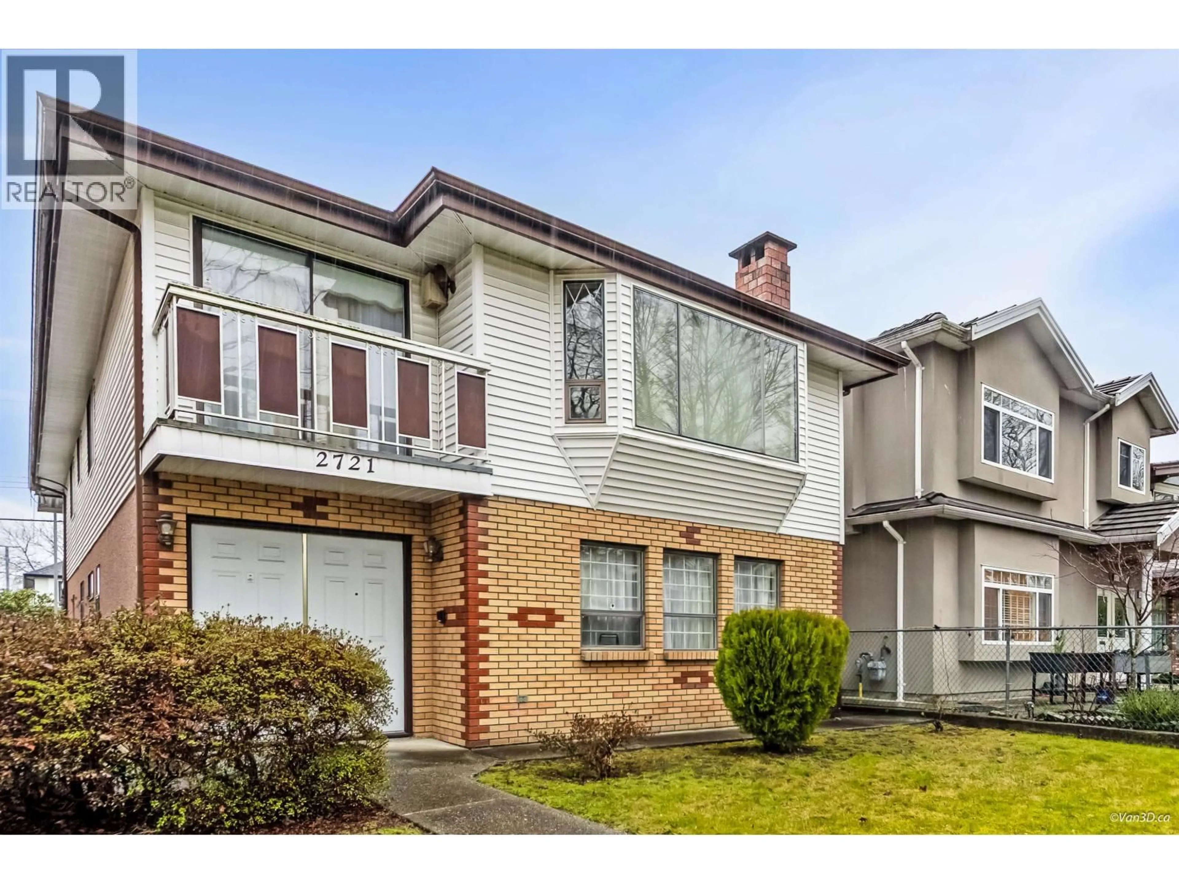 Home with brick exterior material, street for 2721 GRANT STREET, Vancouver British Columbia V5K3H1