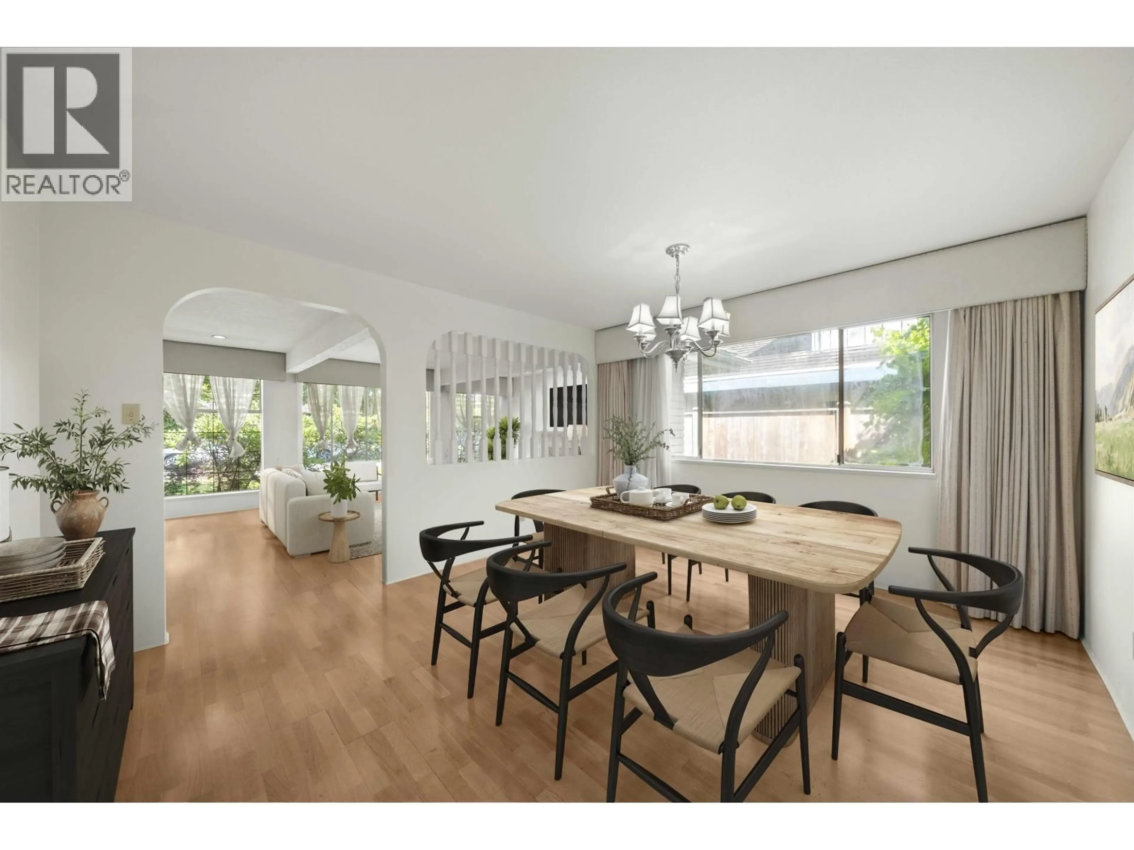 Dining room, wood/laminate floor for 7100 KIMBERLEY DRIVE, Richmond British Columbia V7A4S4