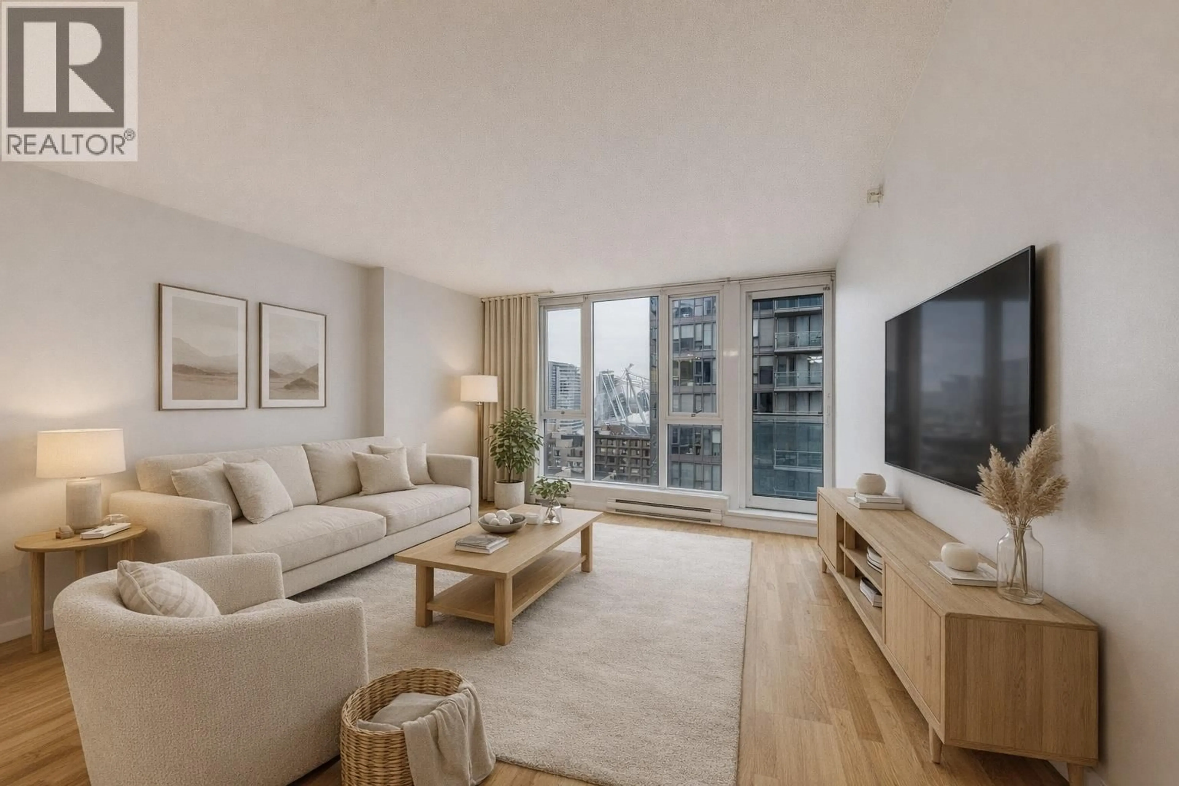 Living room with furniture, unknown for 2111 - 788 HAMILTON STREET, Vancouver British Columbia V6B0E9