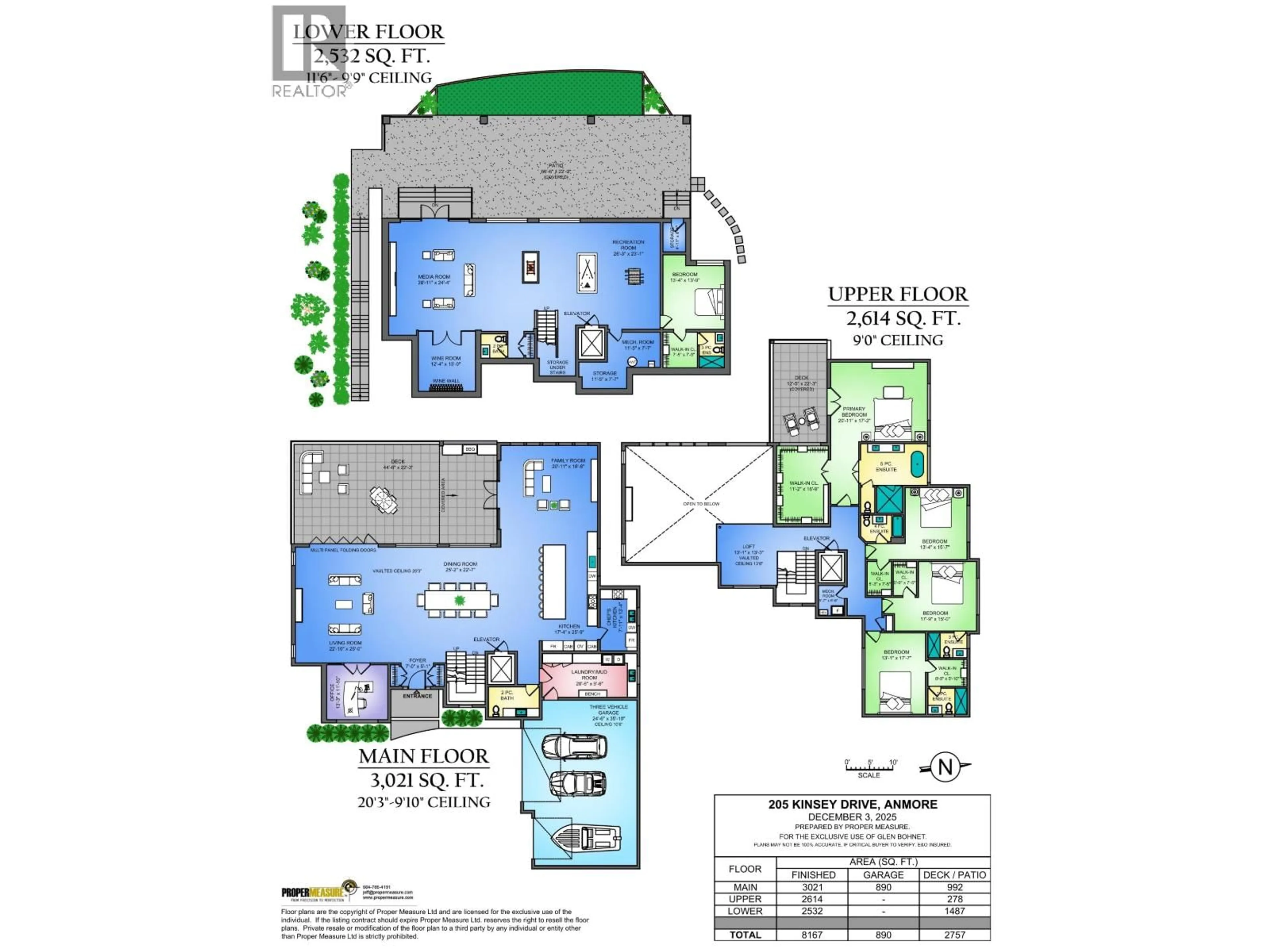 Floor plan for 205 KINSEY DRIVE, Anmore British Columbia V3H0G7