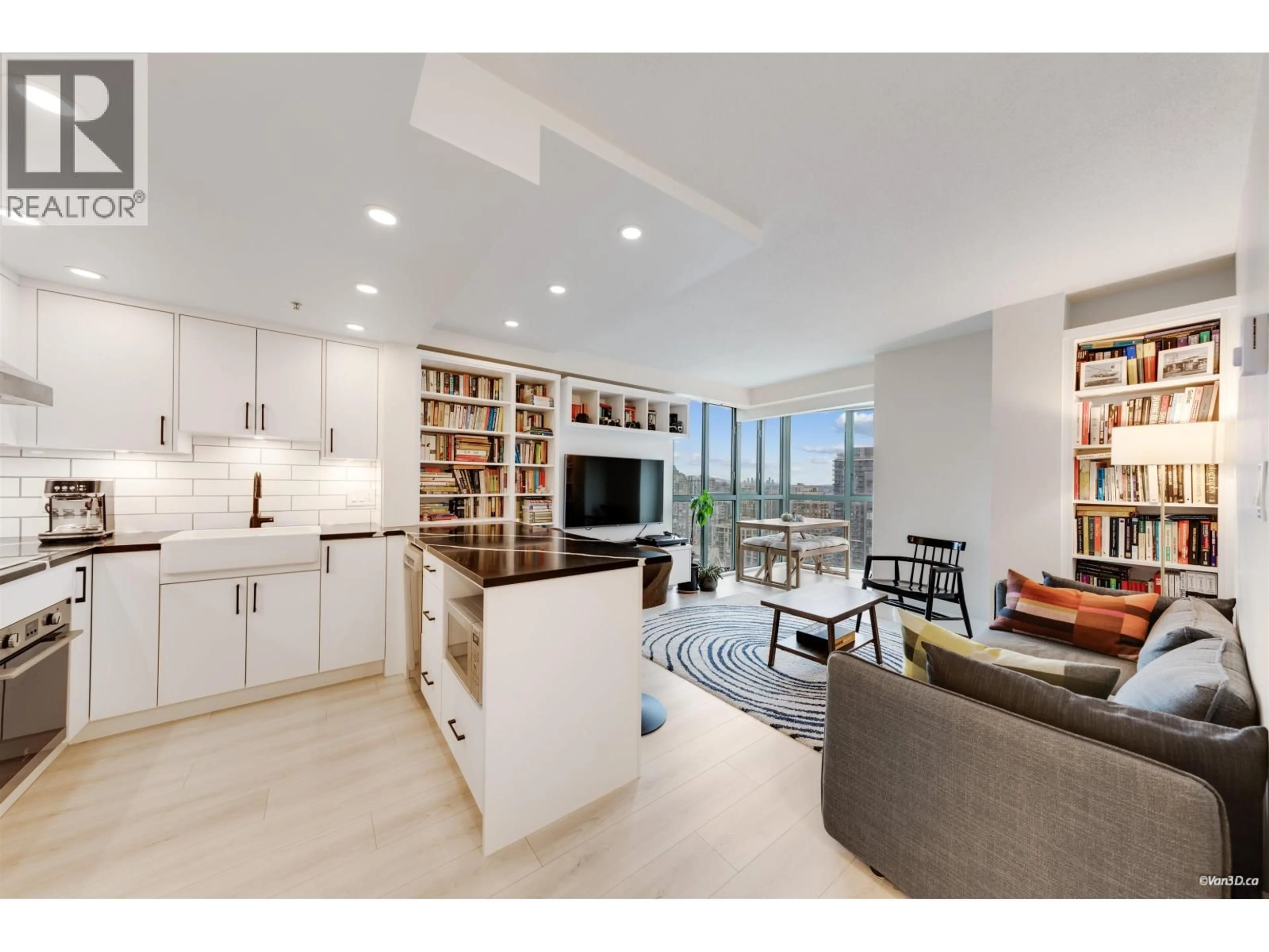 Open concept kitchen, unknown for 2704 - 1188 HOWE STREET, Vancouver British Columbia V6Z2S8