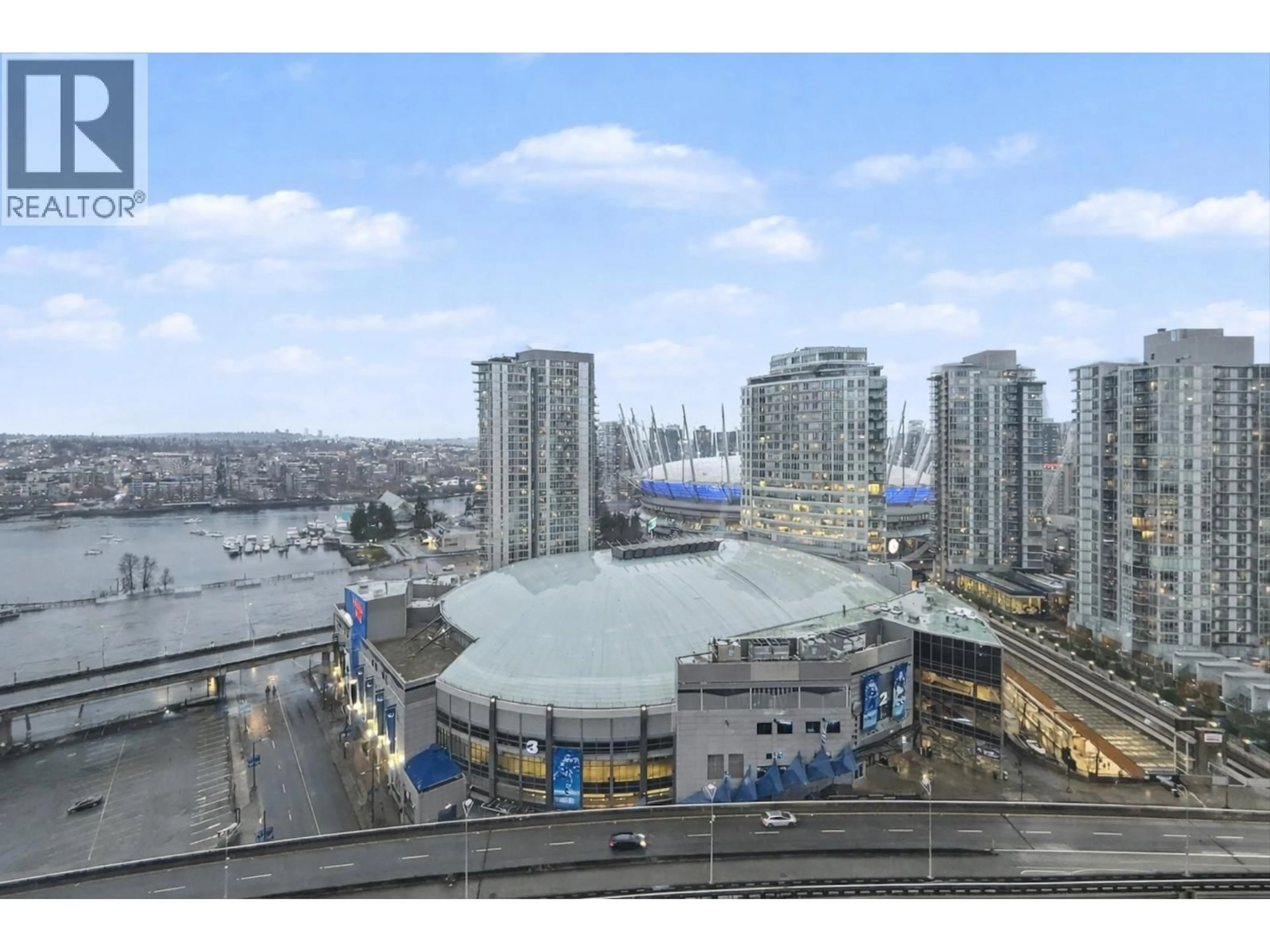 A pic from outside/outdoor area/front of a property/back of a property/a pic from drone, city buildings view from balcony for 2803 - 688 ABBOTT STREET, Vancouver British Columbia V6B0B9