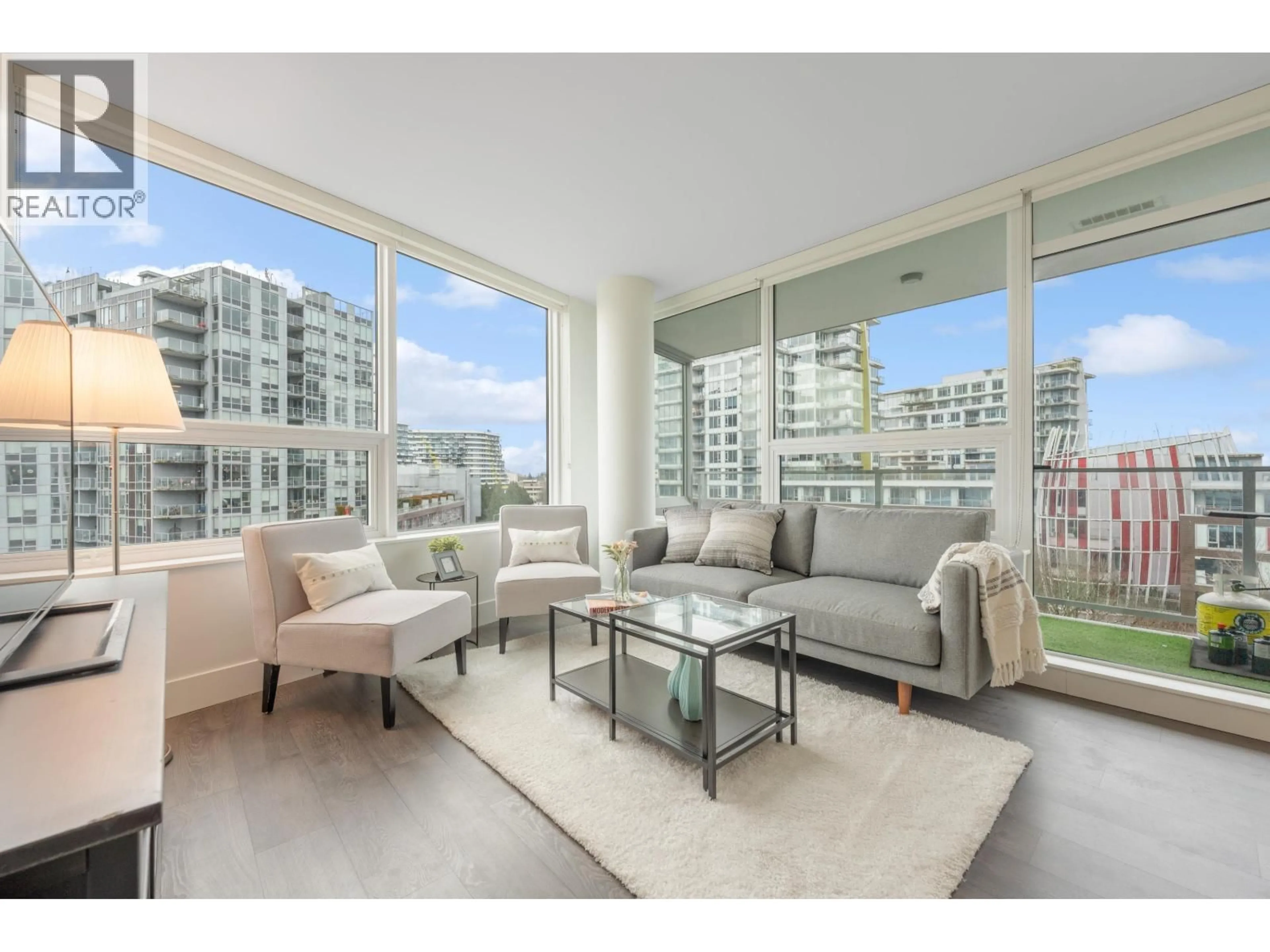 Living room with furniture, unknown for 703 - 5508 HOLLYBRIDGE WAY, Richmond British Columbia V7C0C7