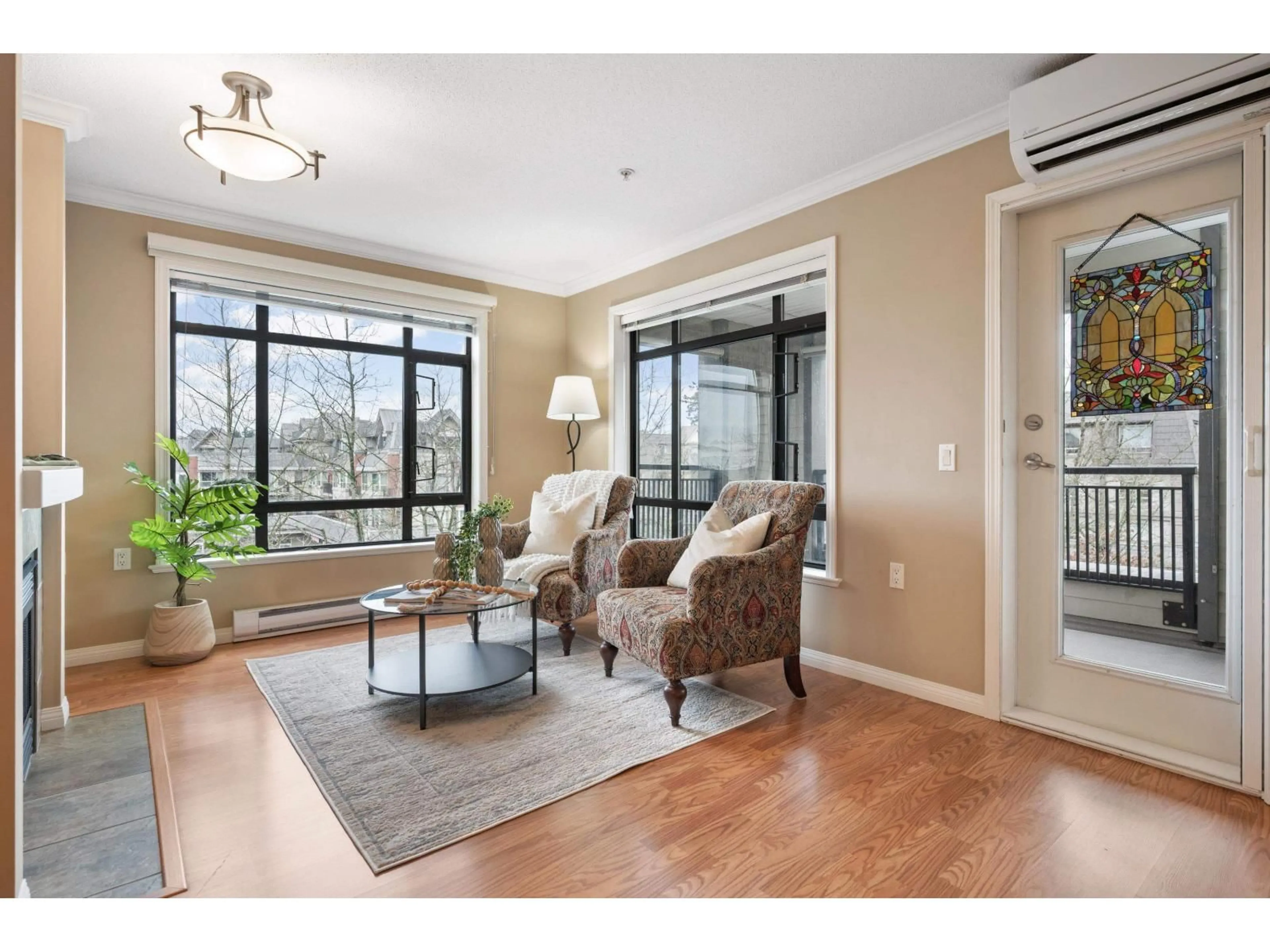 Living room with furniture, unknown for 306 - 8880 202 STREET, Langley British Columbia V1M4E7