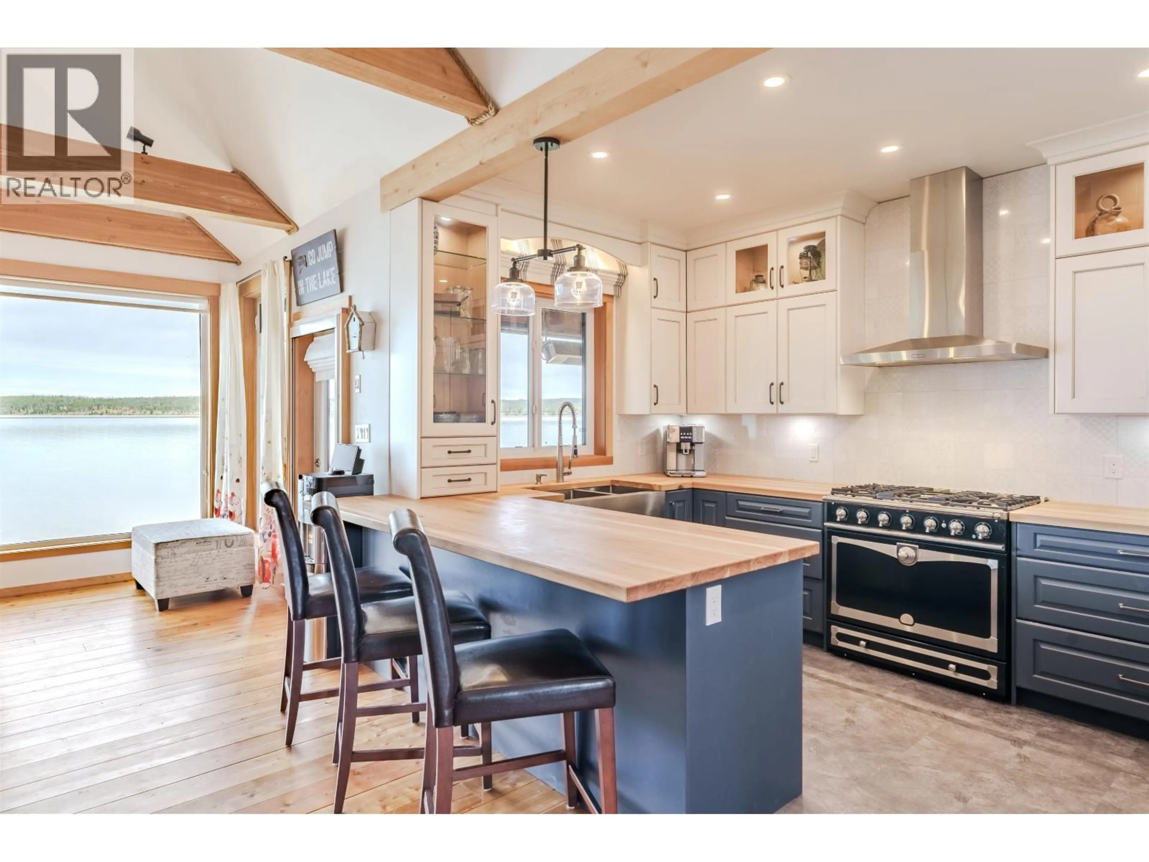 Open concept kitchen, unknown for 1211 GREEN LAKE ROAD, 100 Mile House British Columbia V0K2K0
