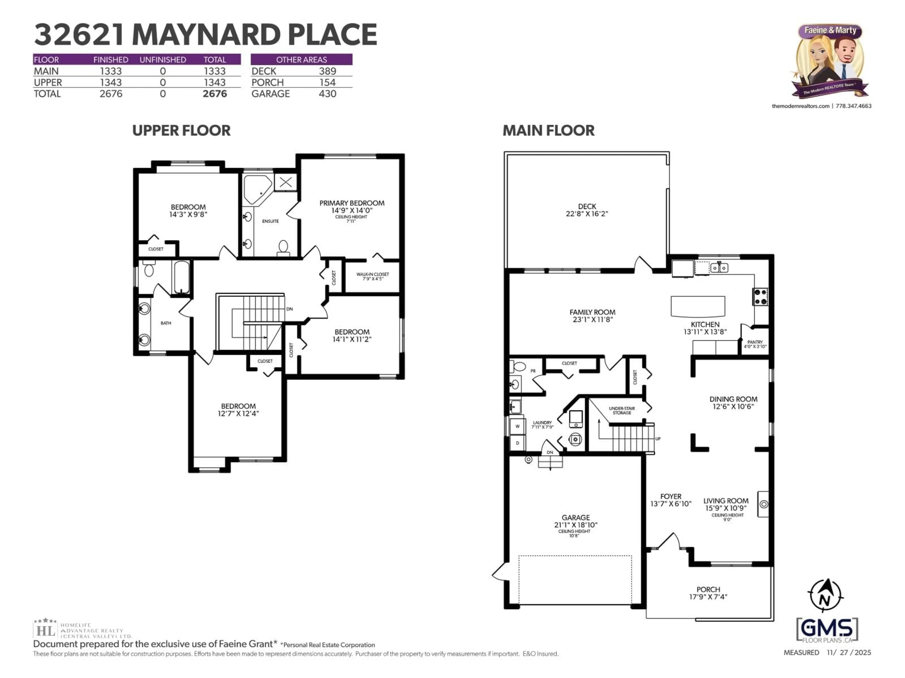 Floor plan for 32621 MAYNARD PLACE, Mission British Columbia V4S0B7