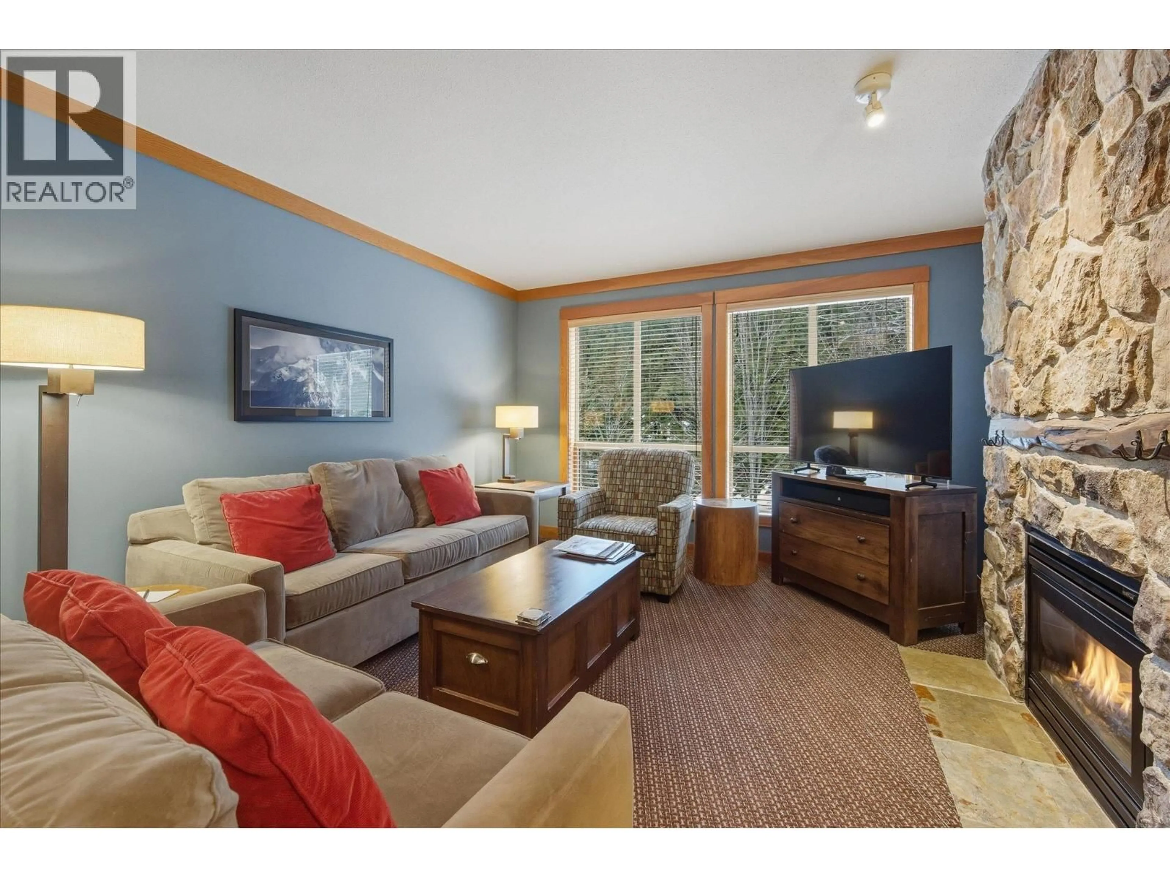 Living room with furniture, unknown for 326D - 2036 LONDON LANE, Whistler British Columbia V8E0N7