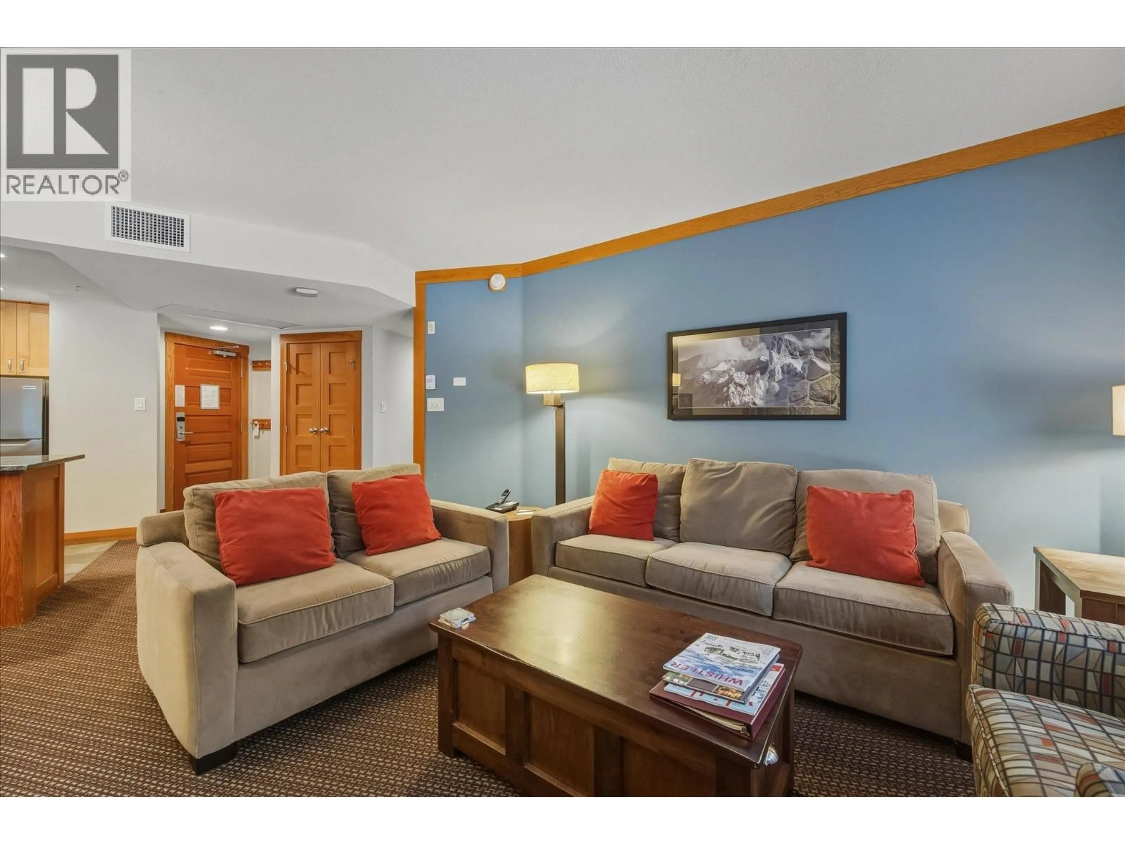 Living room with furniture, unknown for 326D - 2036 LONDON LANE, Whistler British Columbia V8E0N7