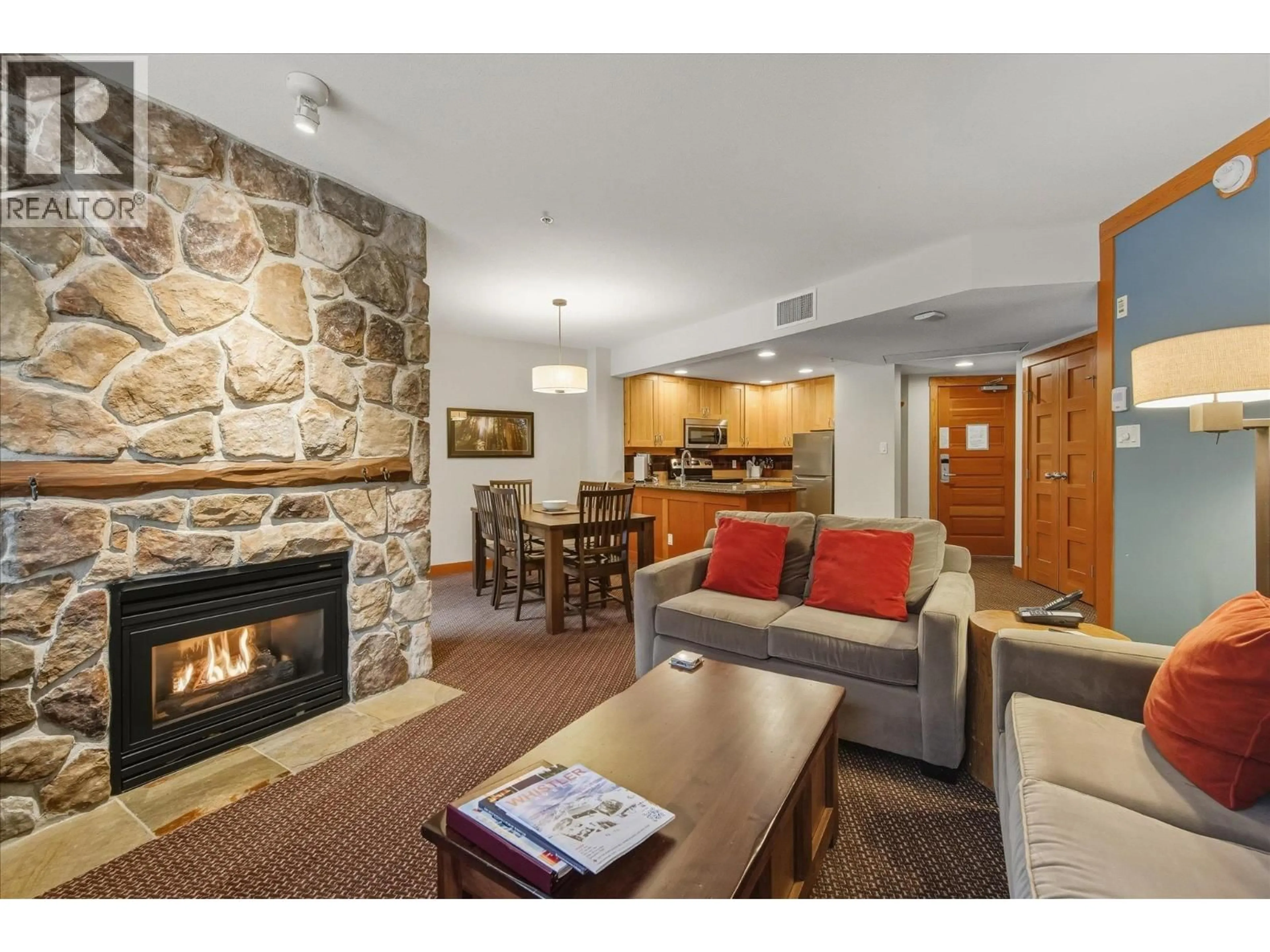 Living room with furniture, unknown for 326D - 2036 LONDON LANE, Whistler British Columbia V8E0N7