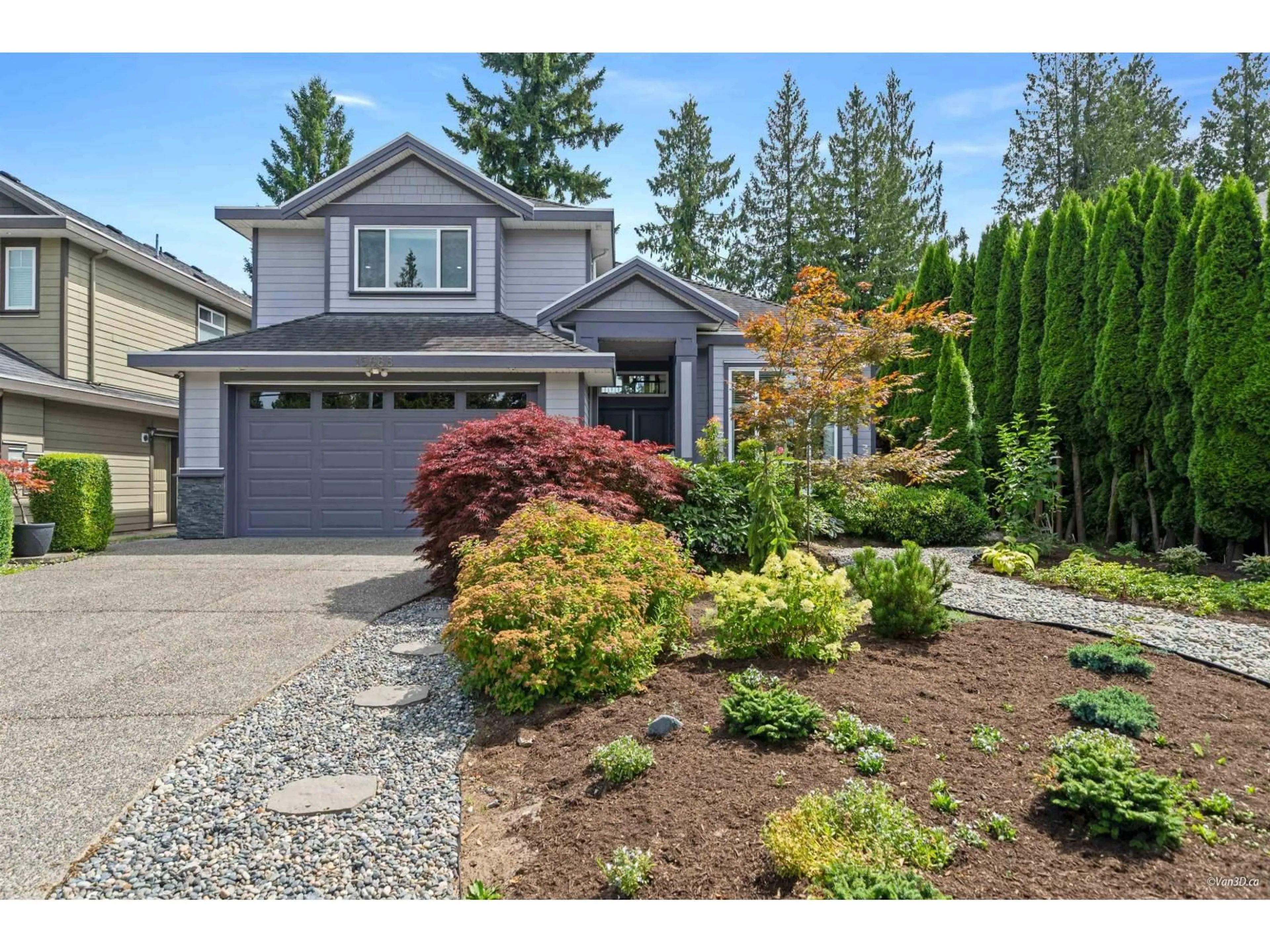 Home with vinyl exterior material, street for 15688 92 AVENUE, Surrey British Columbia V4N2X1