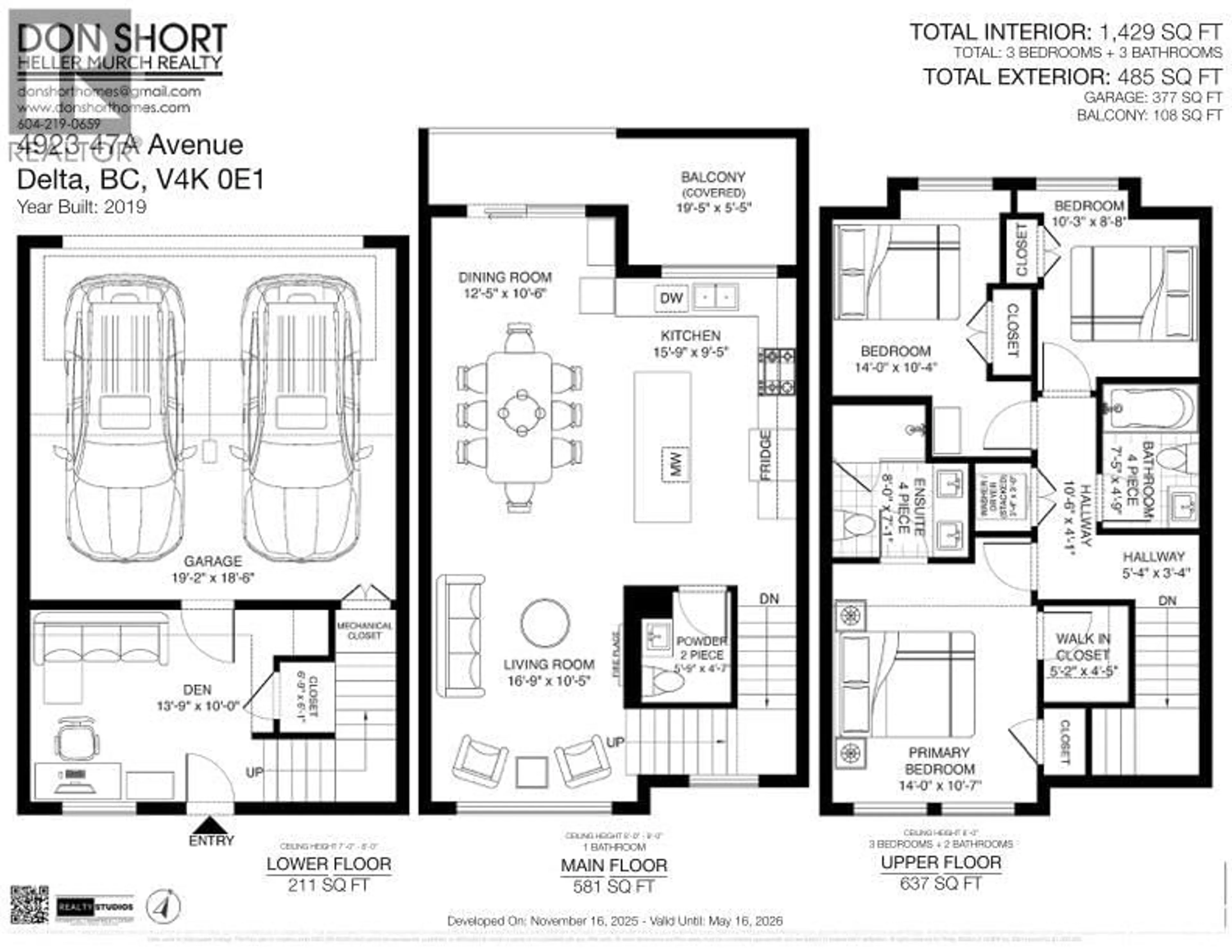 Floor plan for 4923 47A AVENUE, Ladner British Columbia V4K0E1