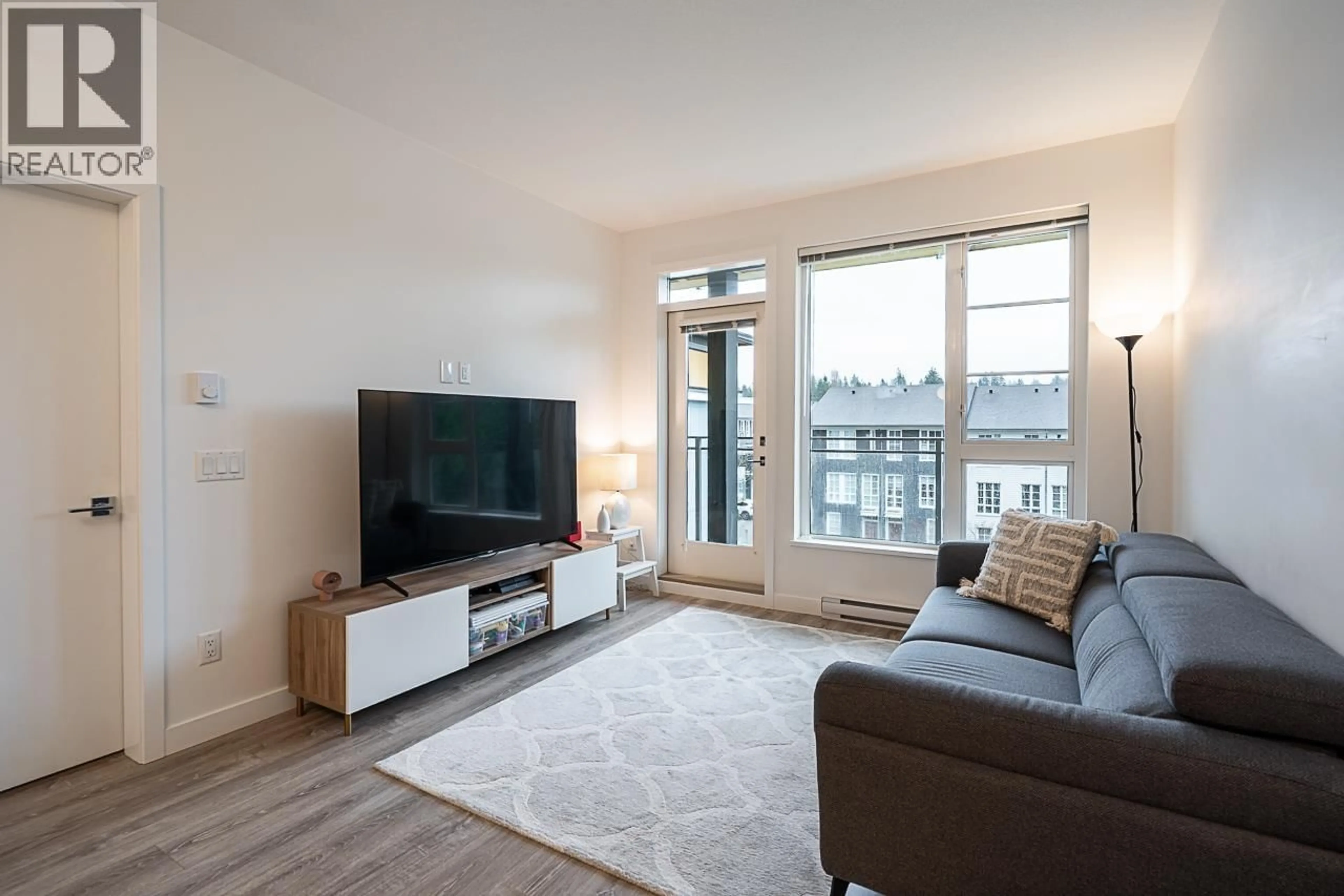 Living room with furniture, unknown for 403 - 516 FOSTER AVENUE, Coquitlam British Columbia V3J0H8