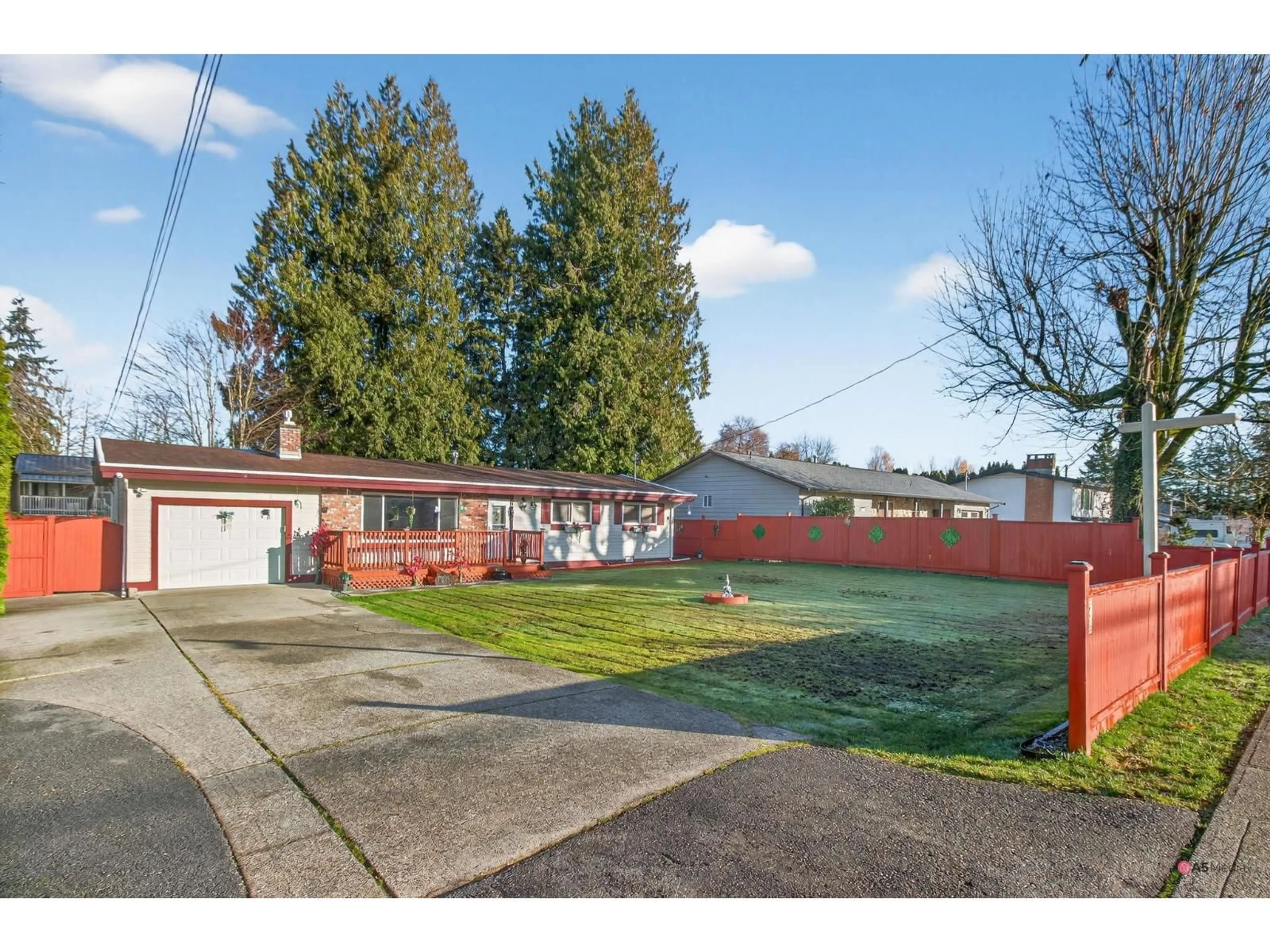 A pic from outside/outdoor area/front of a property/back of a property/a pic from drone, street for 26655 32 AVENUE, Langley British Columbia V4W3G1