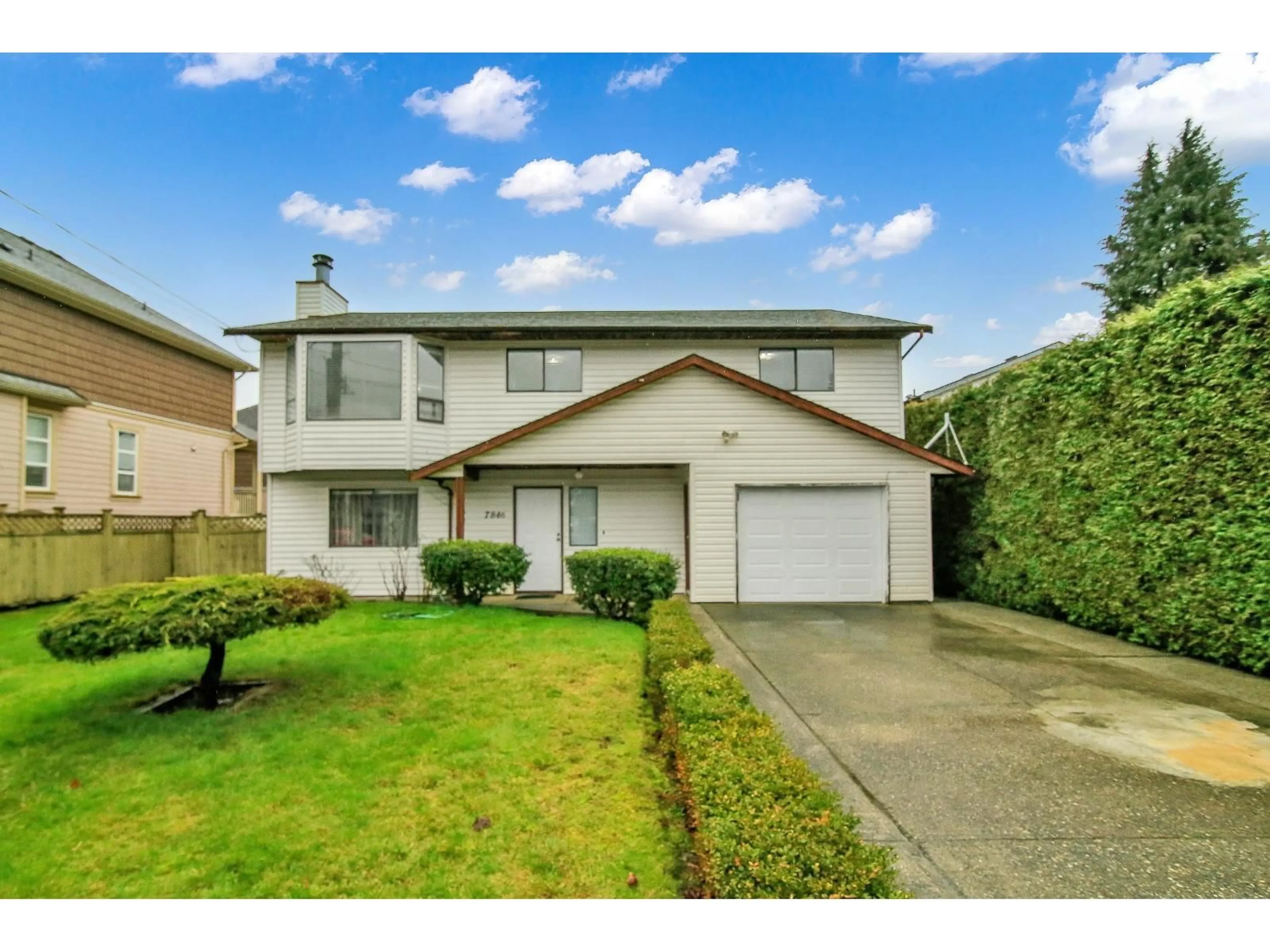 Home with vinyl exterior material, street for 7846 119A STREET, Delta British Columbia V4C6N6