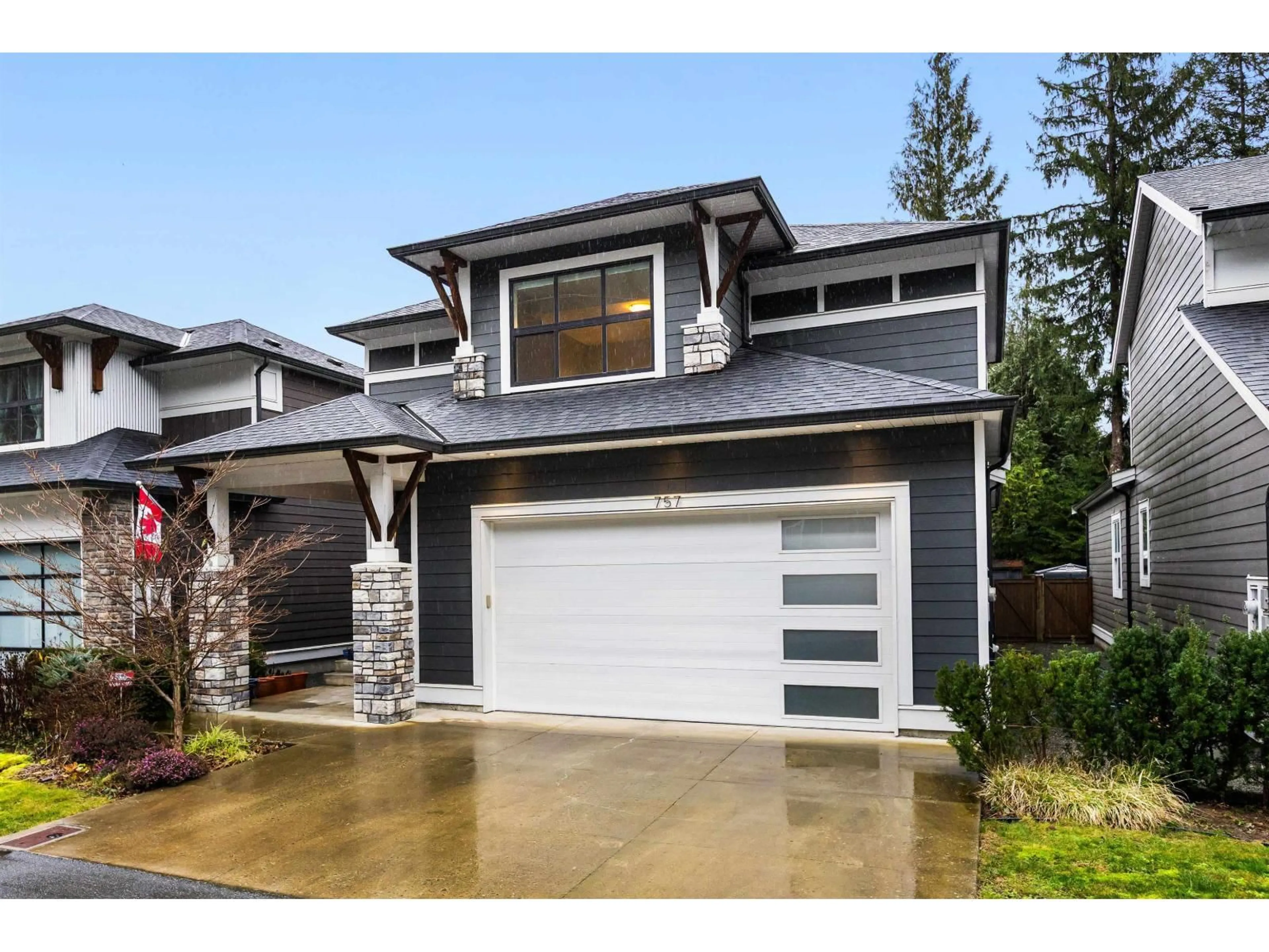 Home with vinyl exterior material, street for 757 ASPEN LANE, Harrison Hot Springs British Columbia V0M1K0