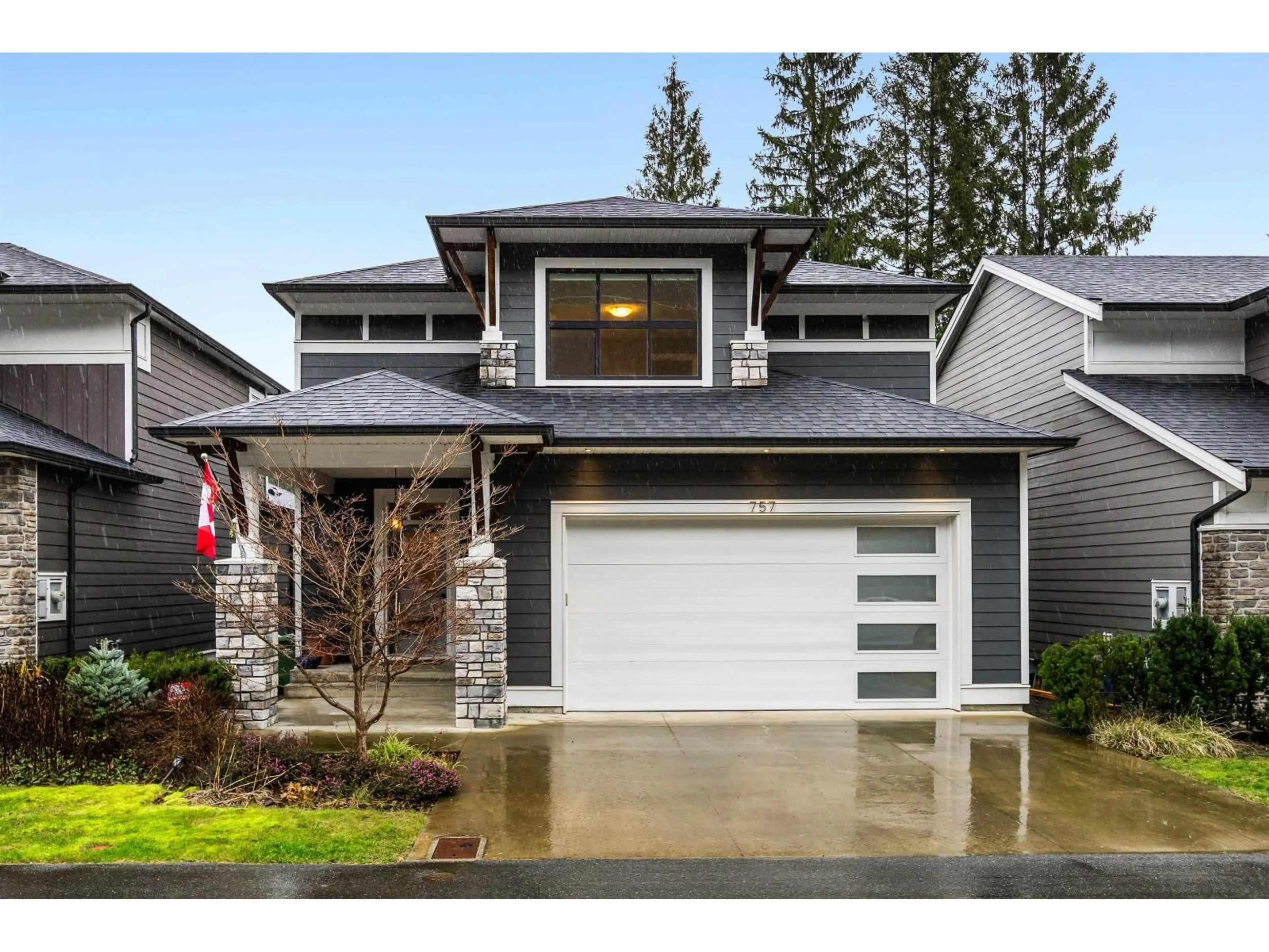 Home with vinyl exterior material, street for 757 ASPEN LANE, Harrison Hot Springs British Columbia V0M1K0