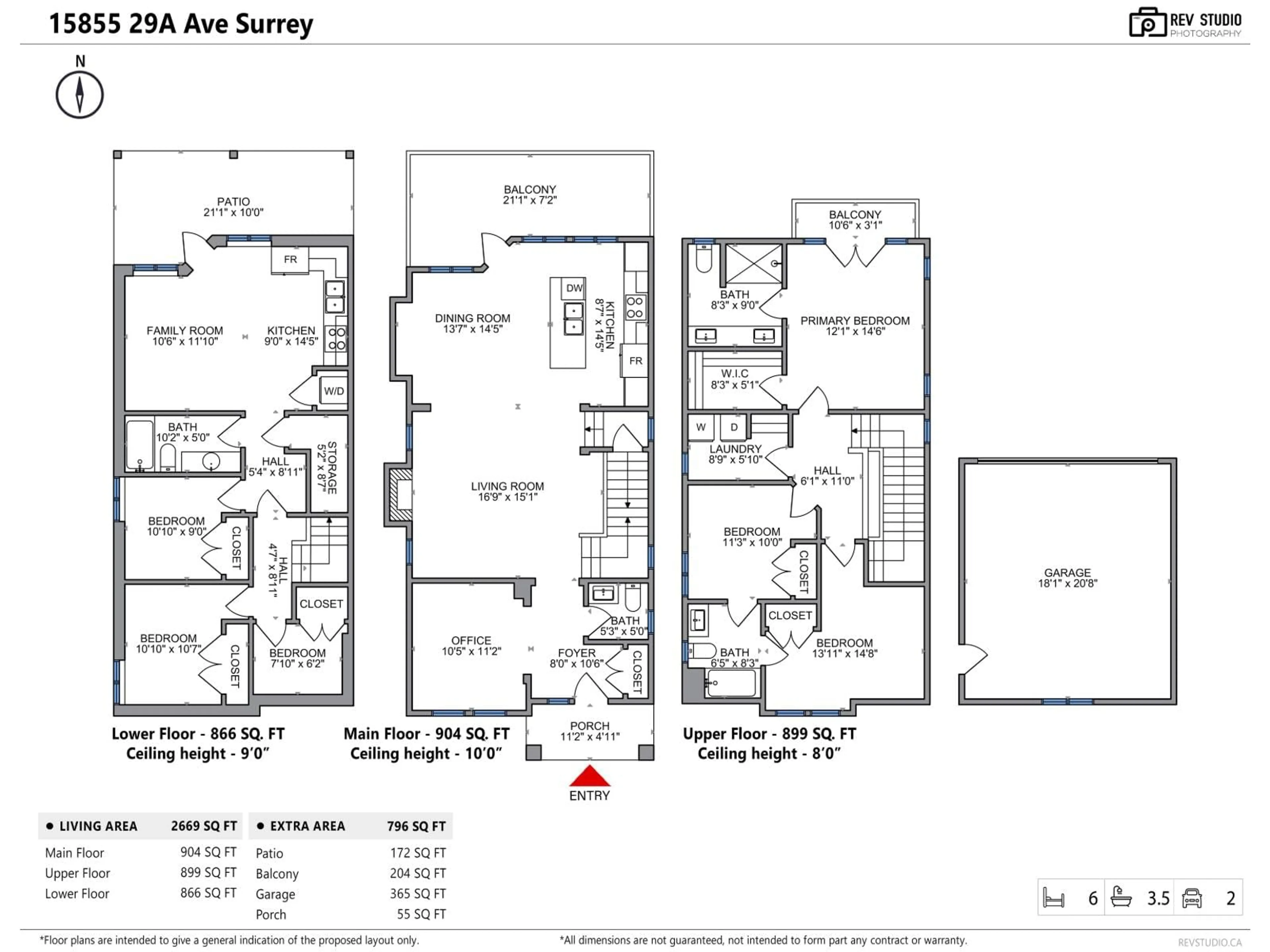 Floor plan for 15855 29A AVENUE, Surrey British Columbia V3Z0N4