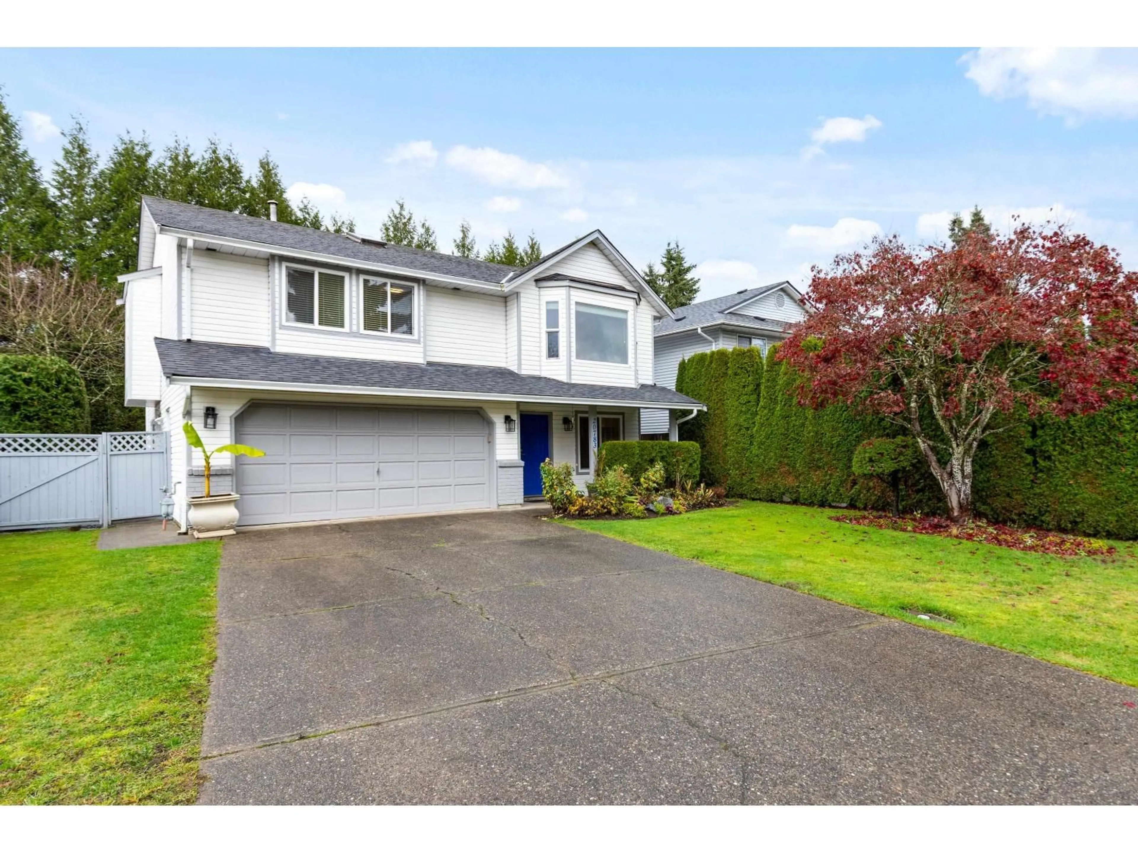 Home with vinyl exterior material, street for 20783 51B AVENUE, Langley British Columbia V3A7T5