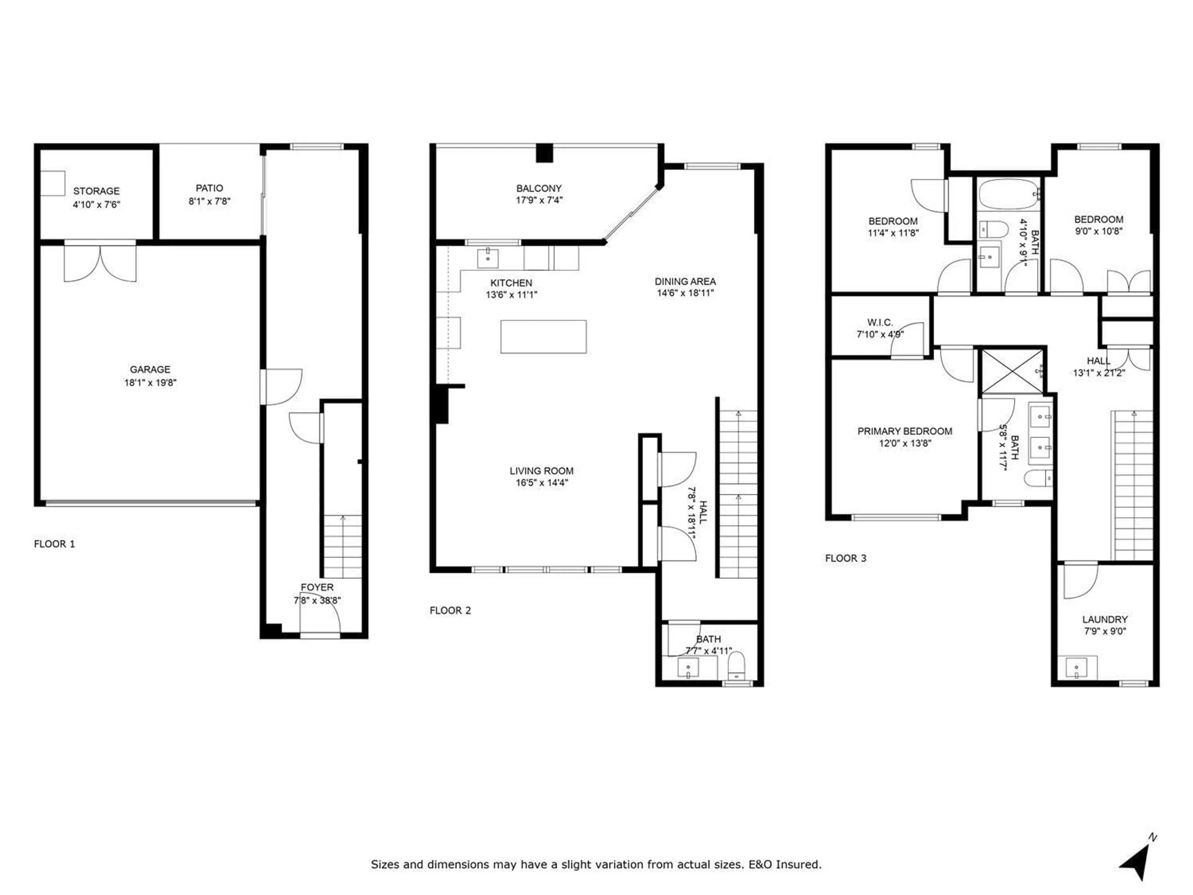 Floor plan for 7 - 9603 BROADWAY STREET, Chilliwack British Columbia V2P5T7