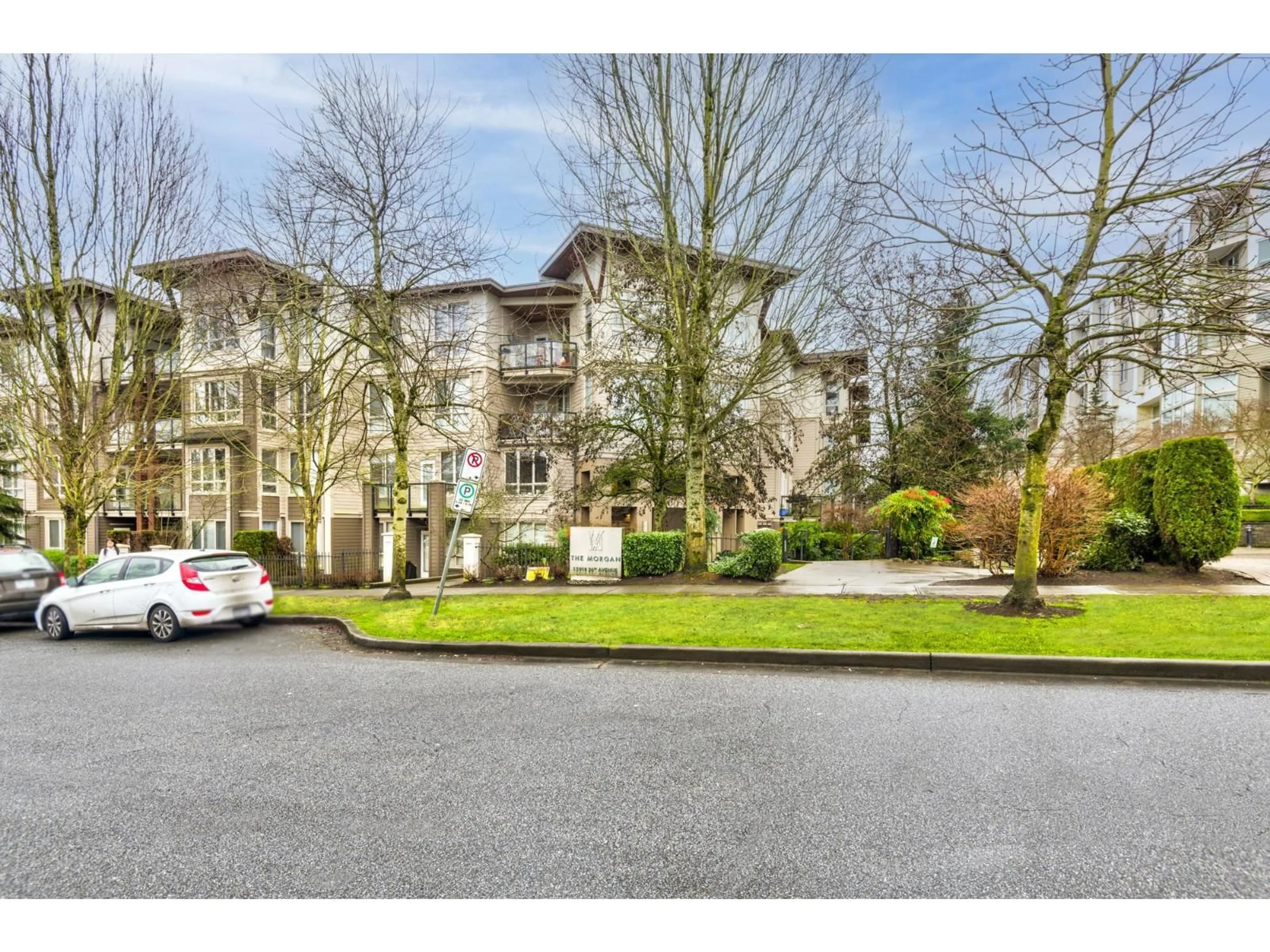 A pic from outside/outdoor area/front of a property/back of a property/a pic from drone, street for 410 - 15918 26 AVENUE, Surrey British Columbia V3Z5K3