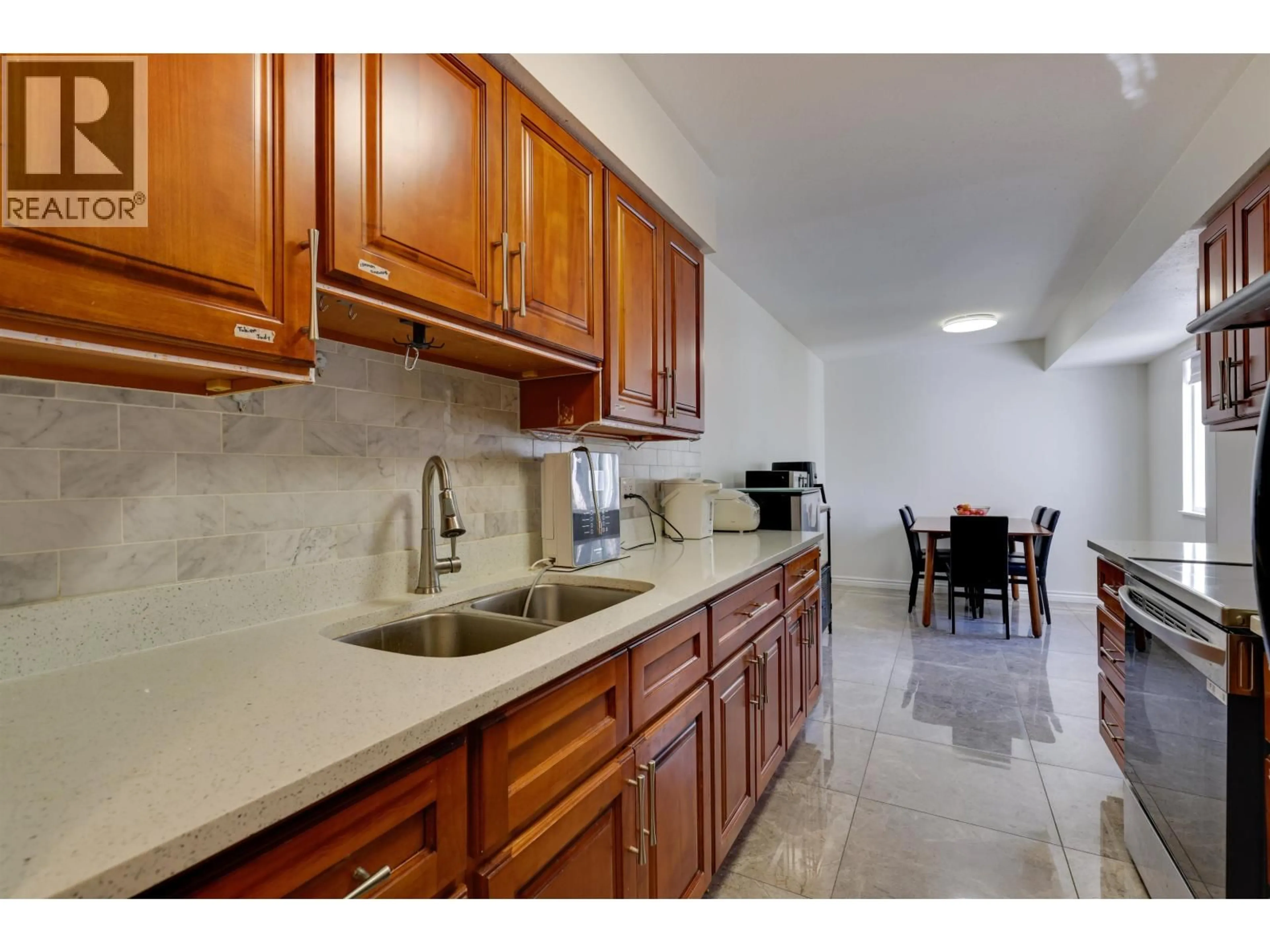 Standard kitchen, ceramic/tile floor for 76 - 3437 49TH AVENUE, Vancouver British Columbia V5S1M1