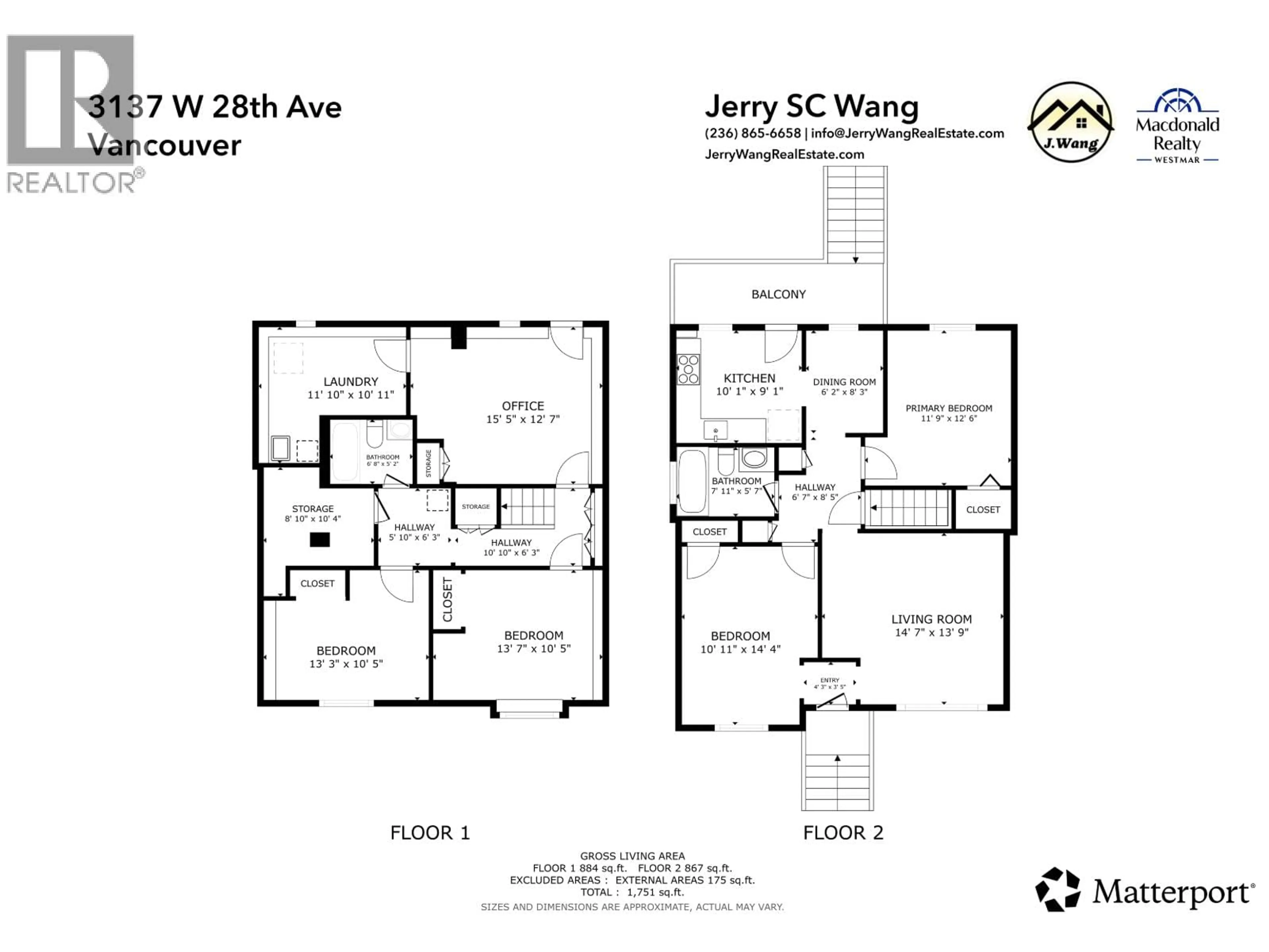 Floor plan for 3137 28TH AVENUE, Vancouver British Columbia V6L1X4