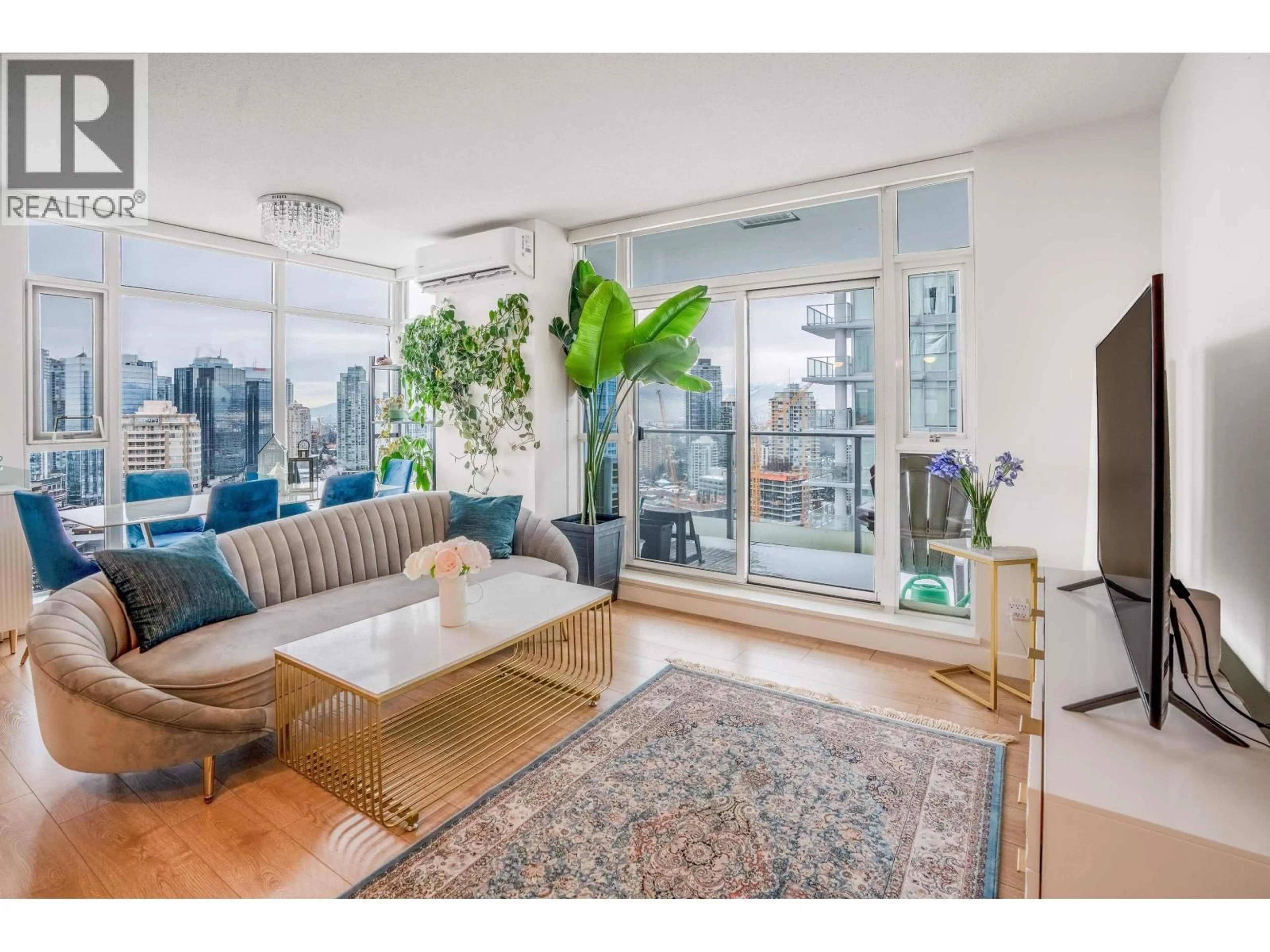 Living room with furniture, unknown for 3207 - 6588 NELSON AVENUE, Burnaby British Columbia V5H0E8