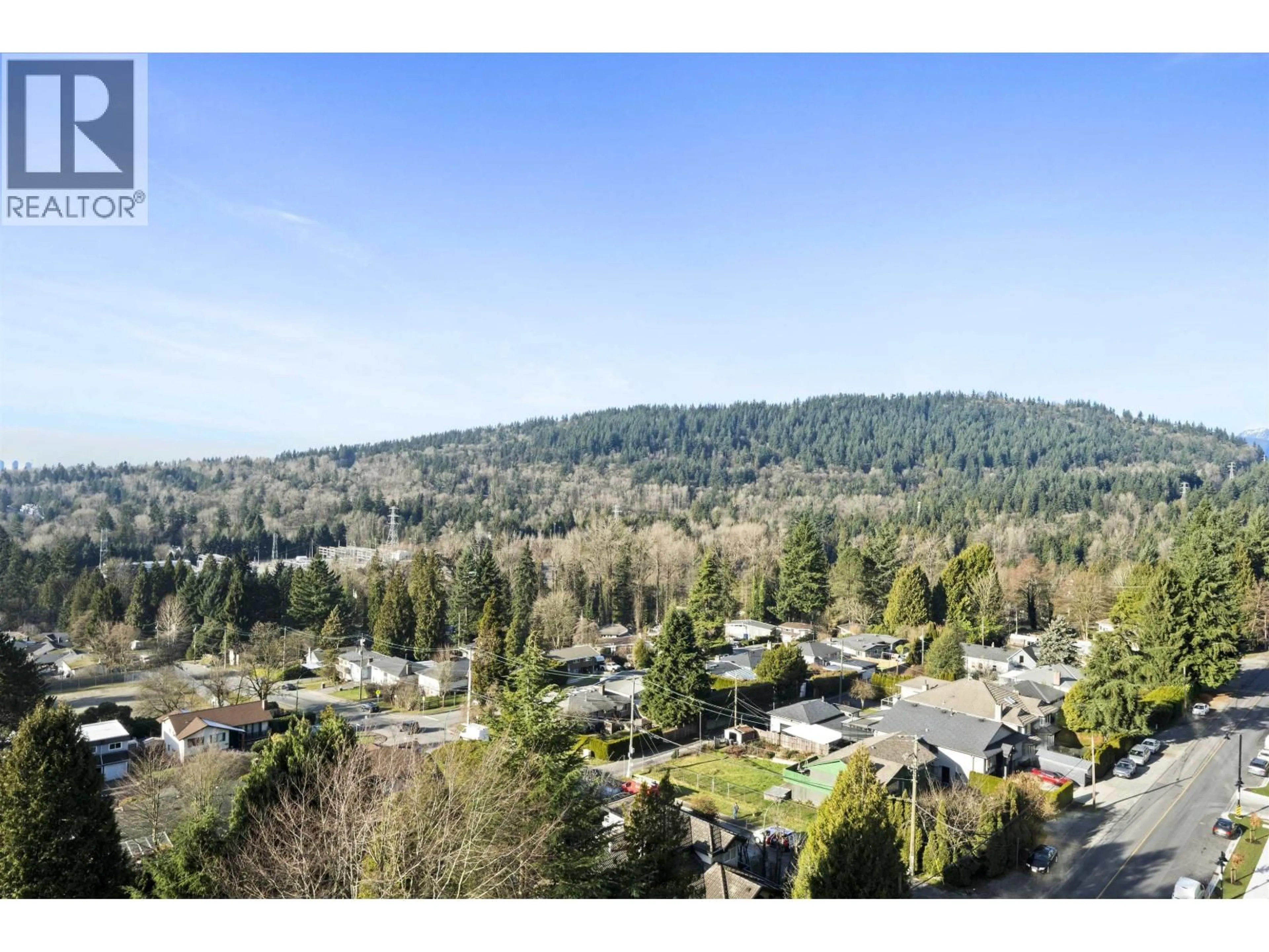 A pic from outside/outdoor area/front of a property/back of a property/a pic from drone, mountain view for 1004 - 691 NORTH ROAD, Coquitlam British Columbia V3J0H9
