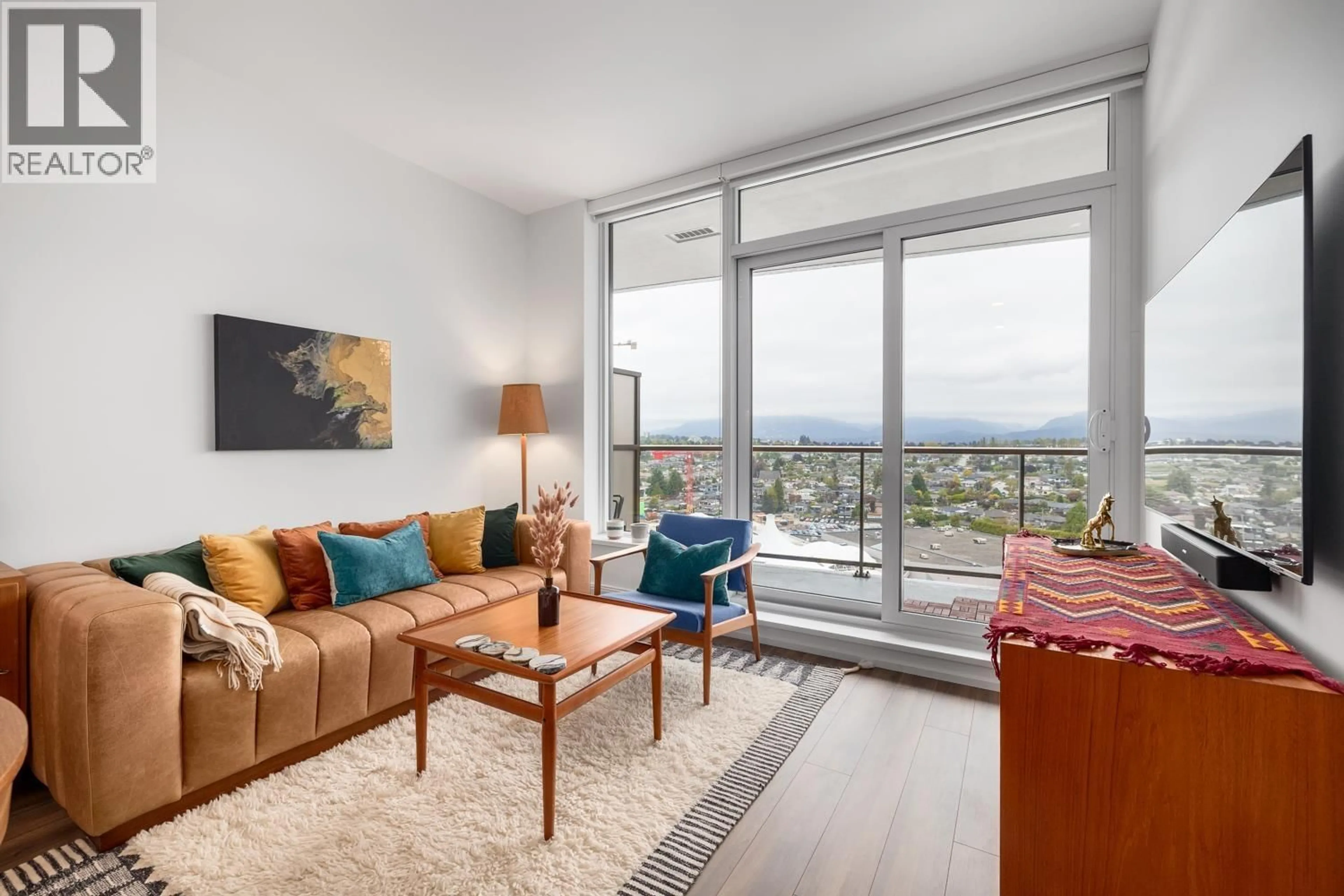 Living room with furniture, unknown for 1509 - 4650 BRENTWOOD BOULEVARD, Burnaby British Columbia V5C0M3