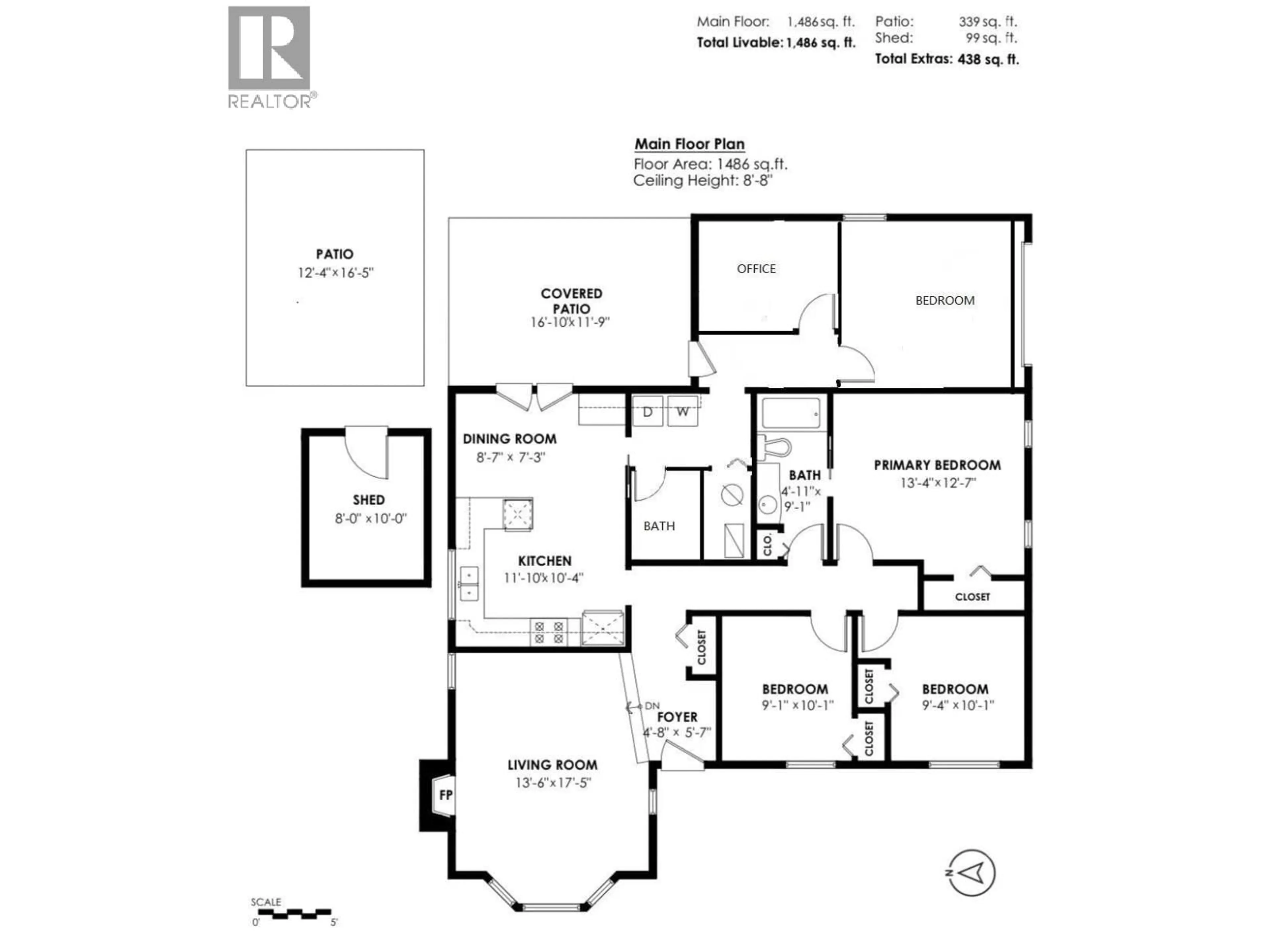 Floor plan for 22641 KENDRICK LOOP, Maple Ridge British Columbia V2X8Y9