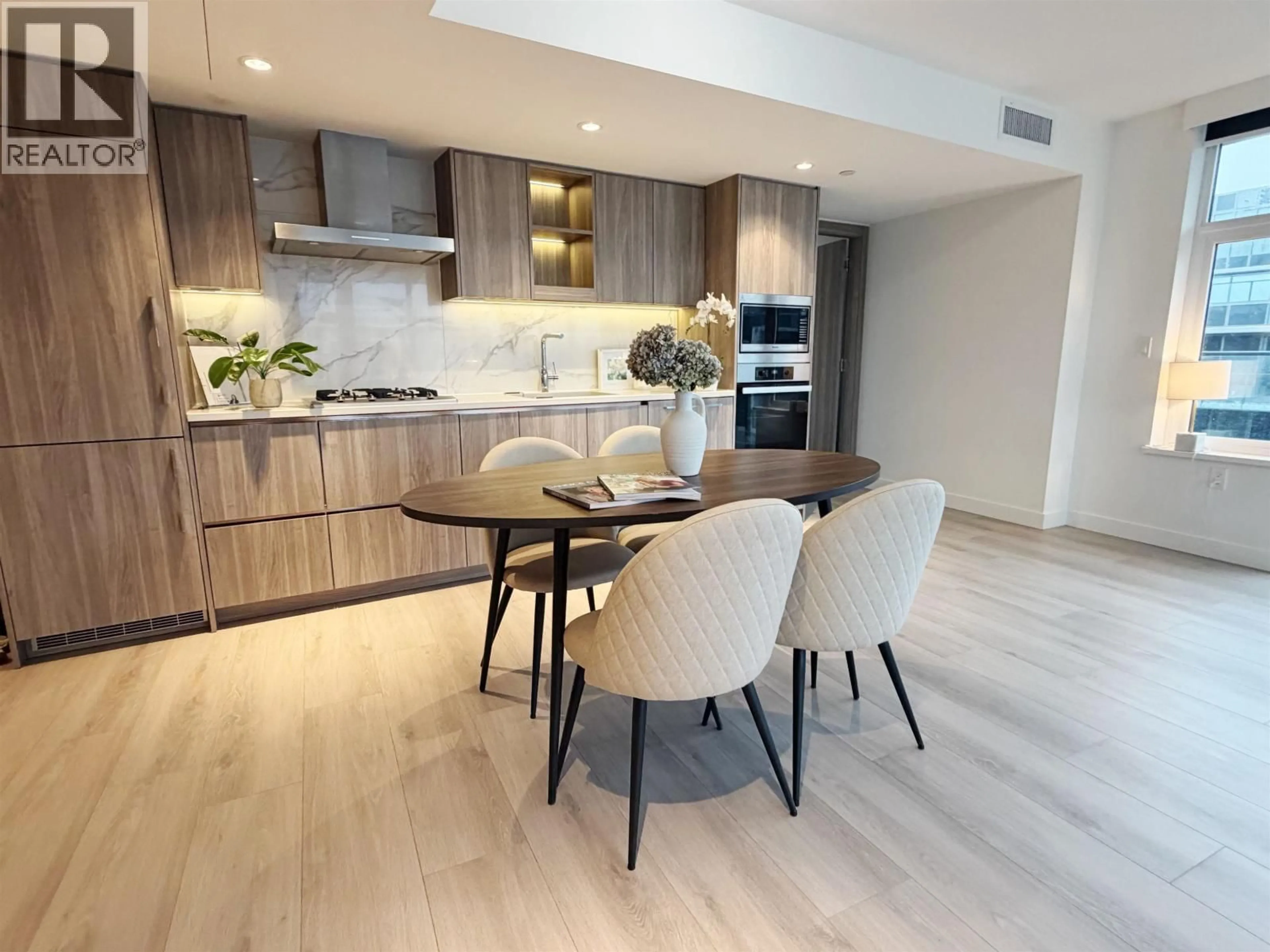 Open concept kitchen, unknown for 1385 - 8608 HAZELBRIDGE WAY, Richmond British Columbia V6X0W2