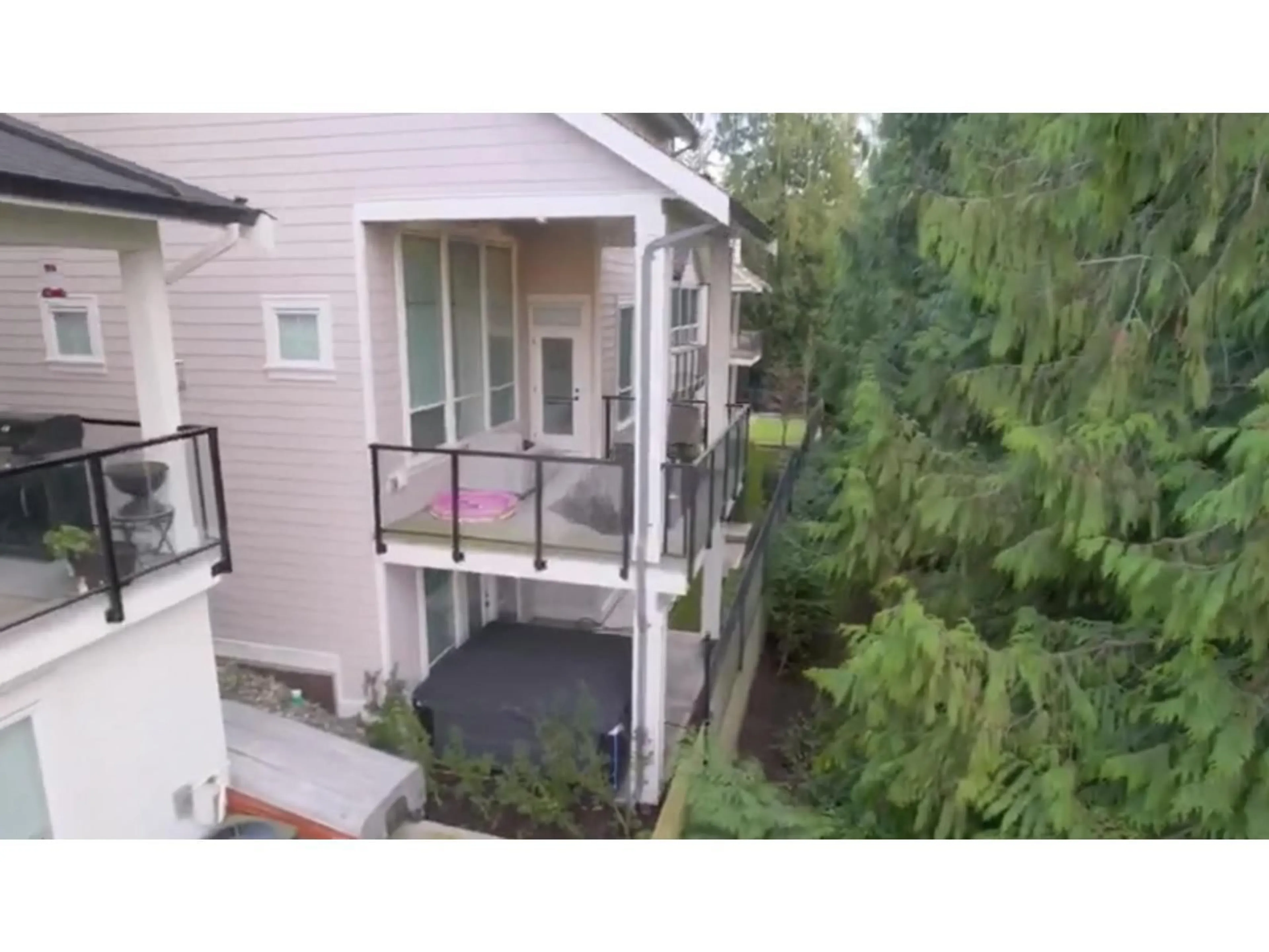A pic from outside/outdoor area/front of a property/back of a property/a pic from drone, city buildings view from balcony for 21 - 4217 OLD CLAYBURN ROAD, Abbotsford British Columbia V3G1L5