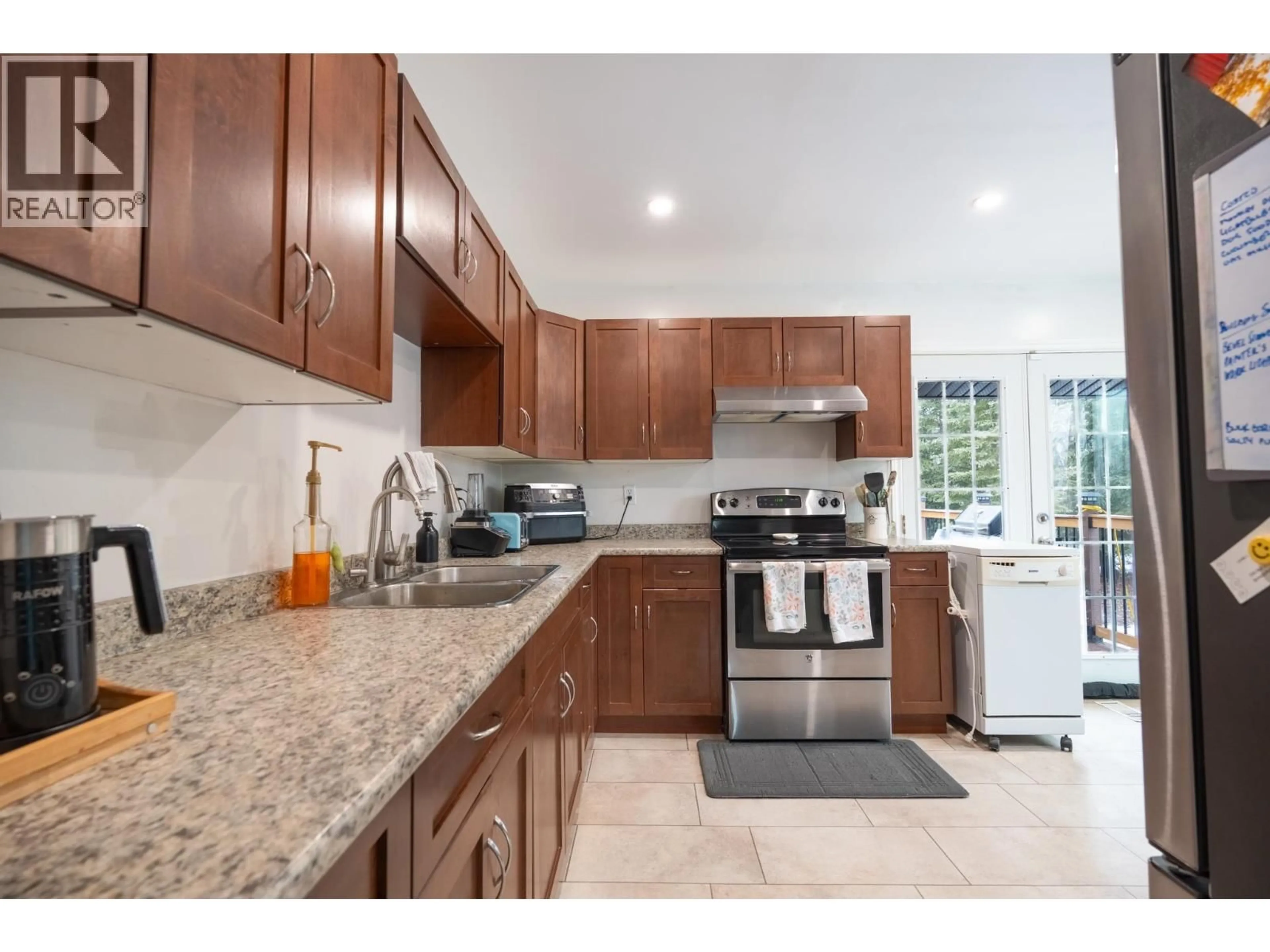 Open concept kitchen, ceramic/tile floor for 12500 HILLCREST DRIVE, Prince George British Columbia V2N5C2