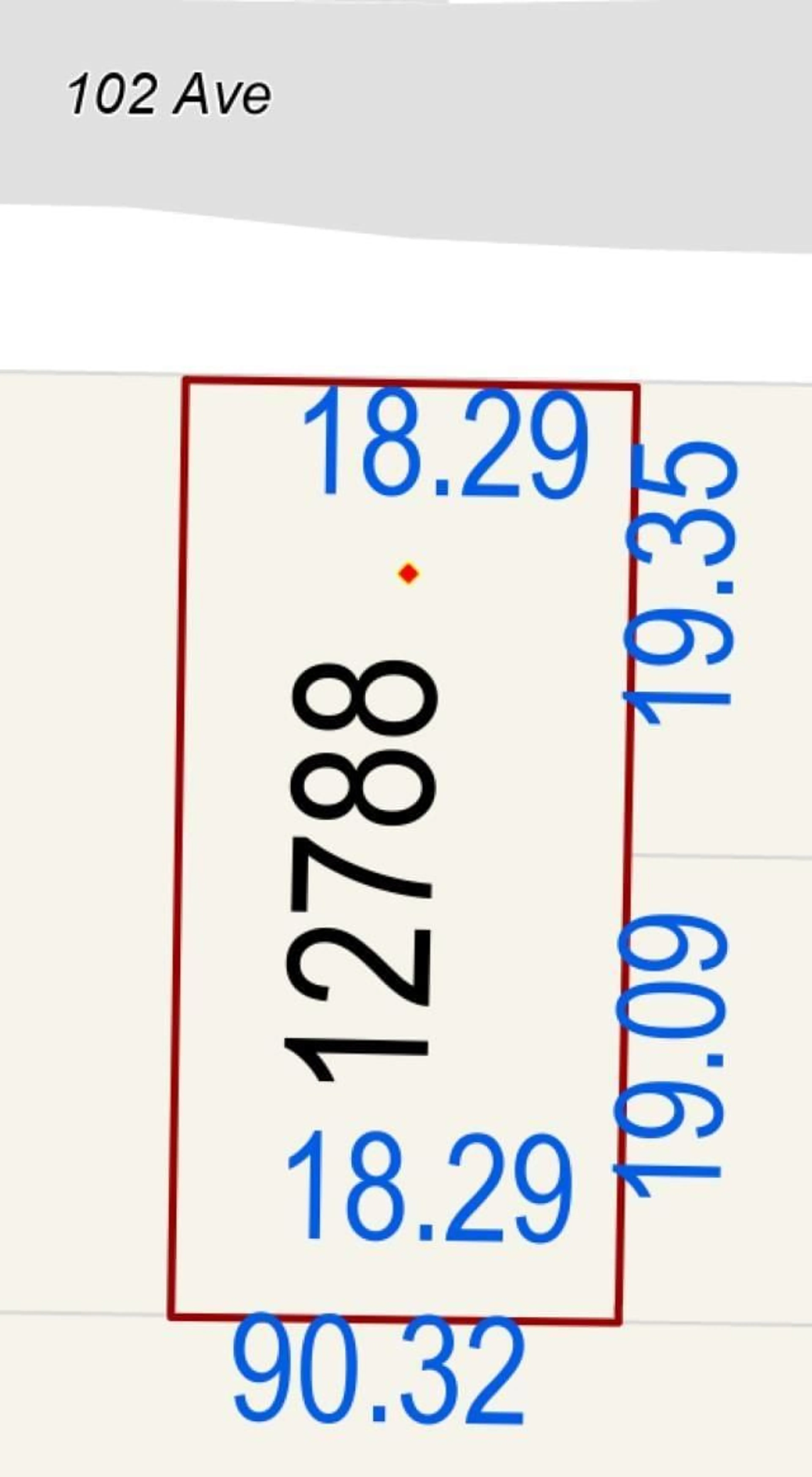 Picture of a map for 12788 102 AVENUE, Surrey British Columbia V3V3E5