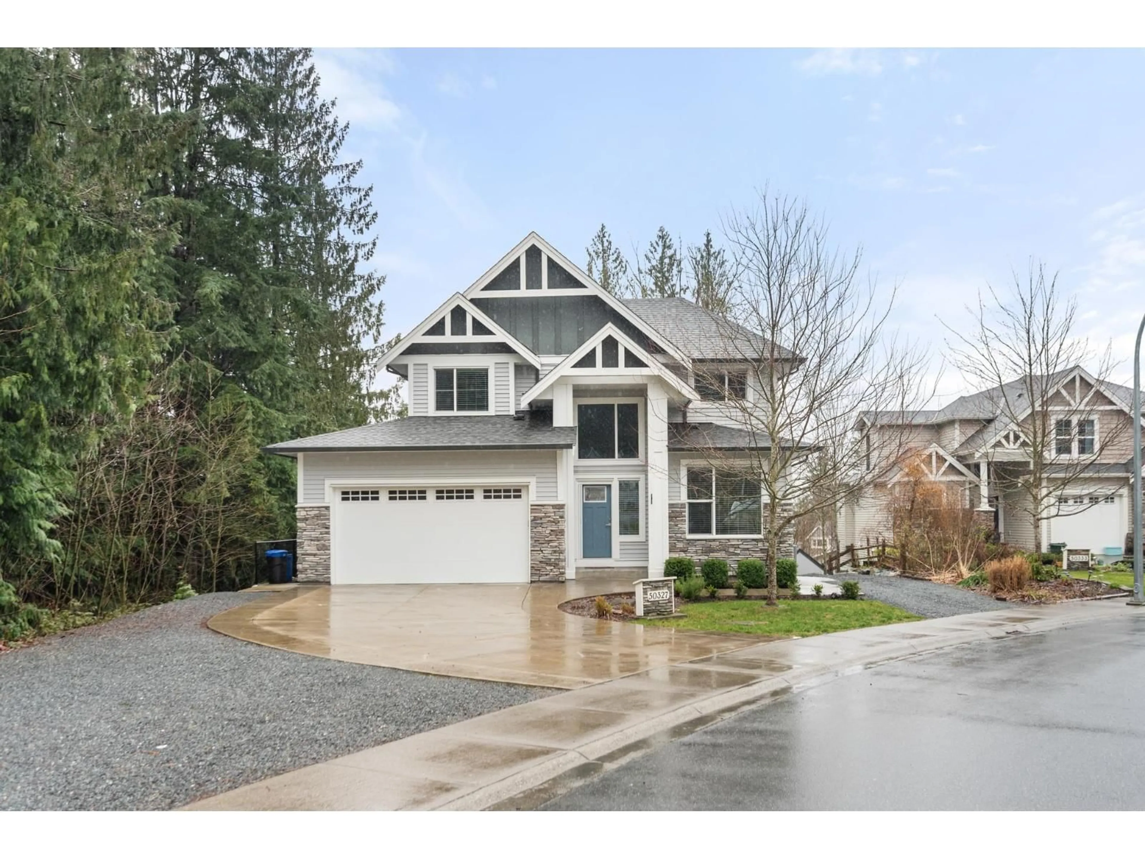 Home with vinyl exterior material, street for 50327 KENSINGTON DRIVE, Chilliwack British Columbia V4Z0C4