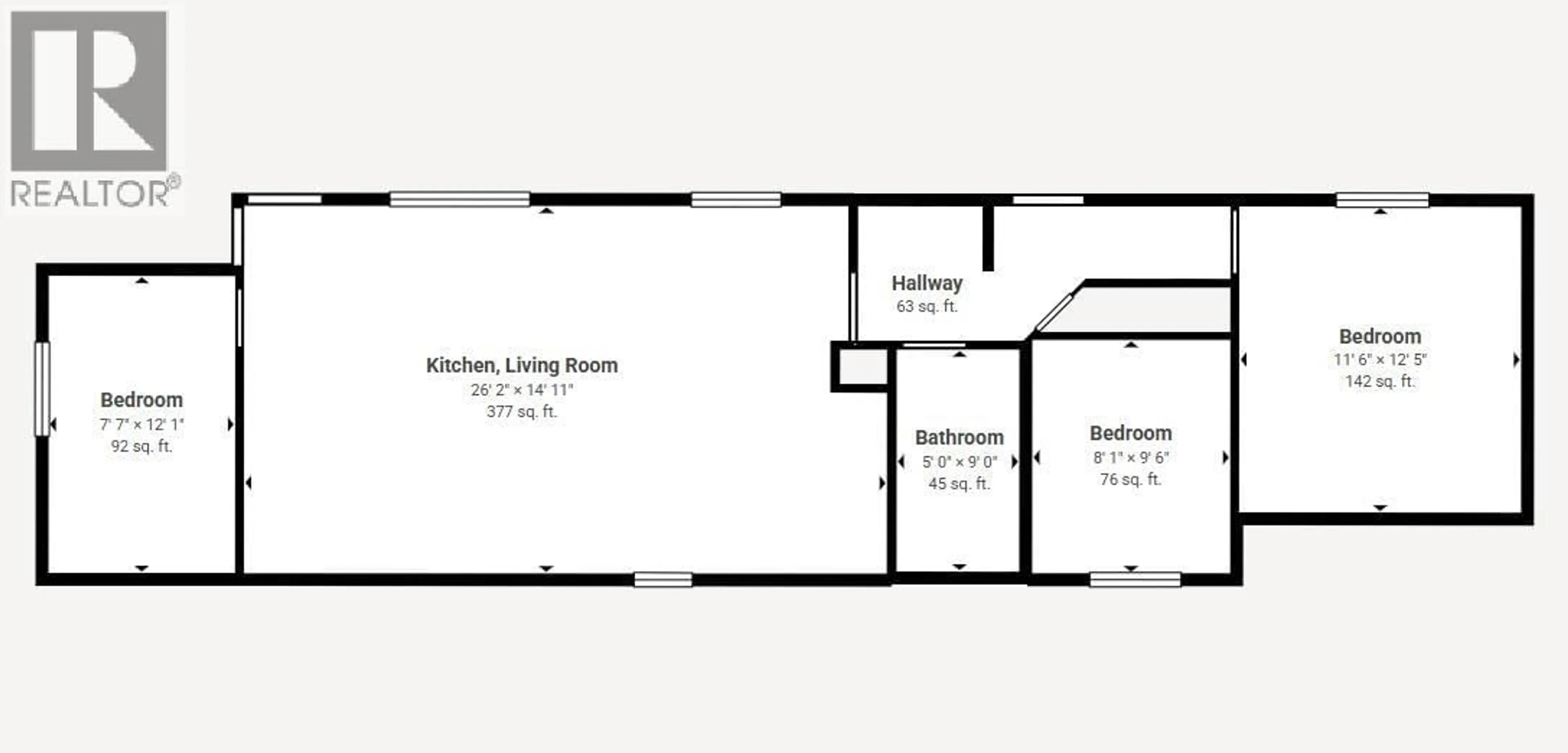 Floor plan for 24 - 654 NORTH FRASER DRIVE, Quesnel British Columbia V2J1Z6