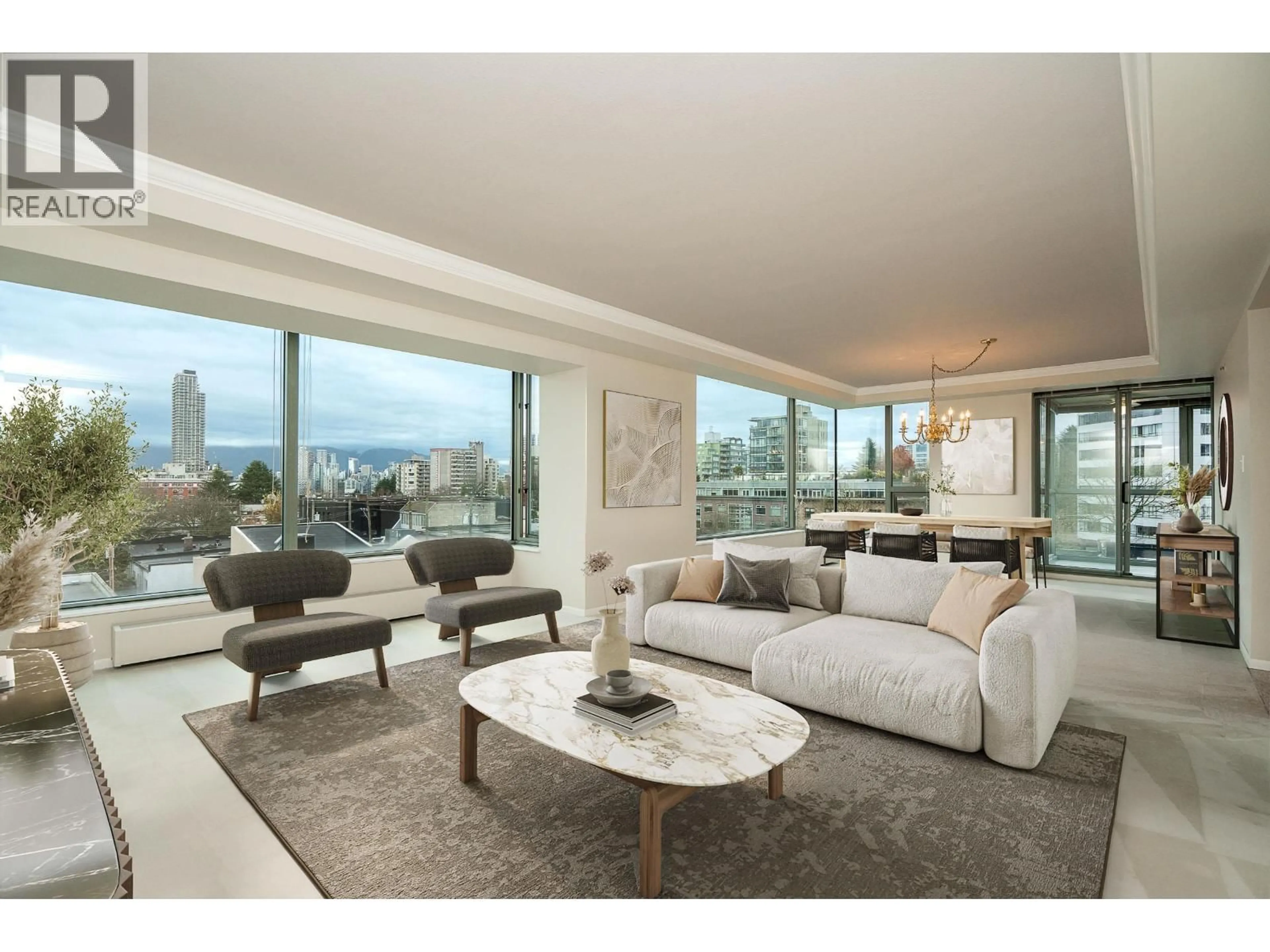 Living room with furniture, unknown for 602 - 1550 15TH AVENUE, Vancouver British Columbia V6J2K6